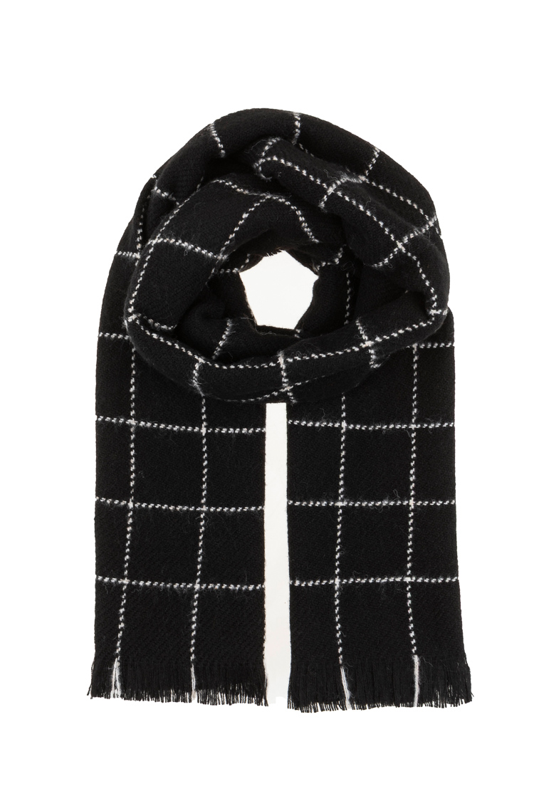 Long Fringed Scarf