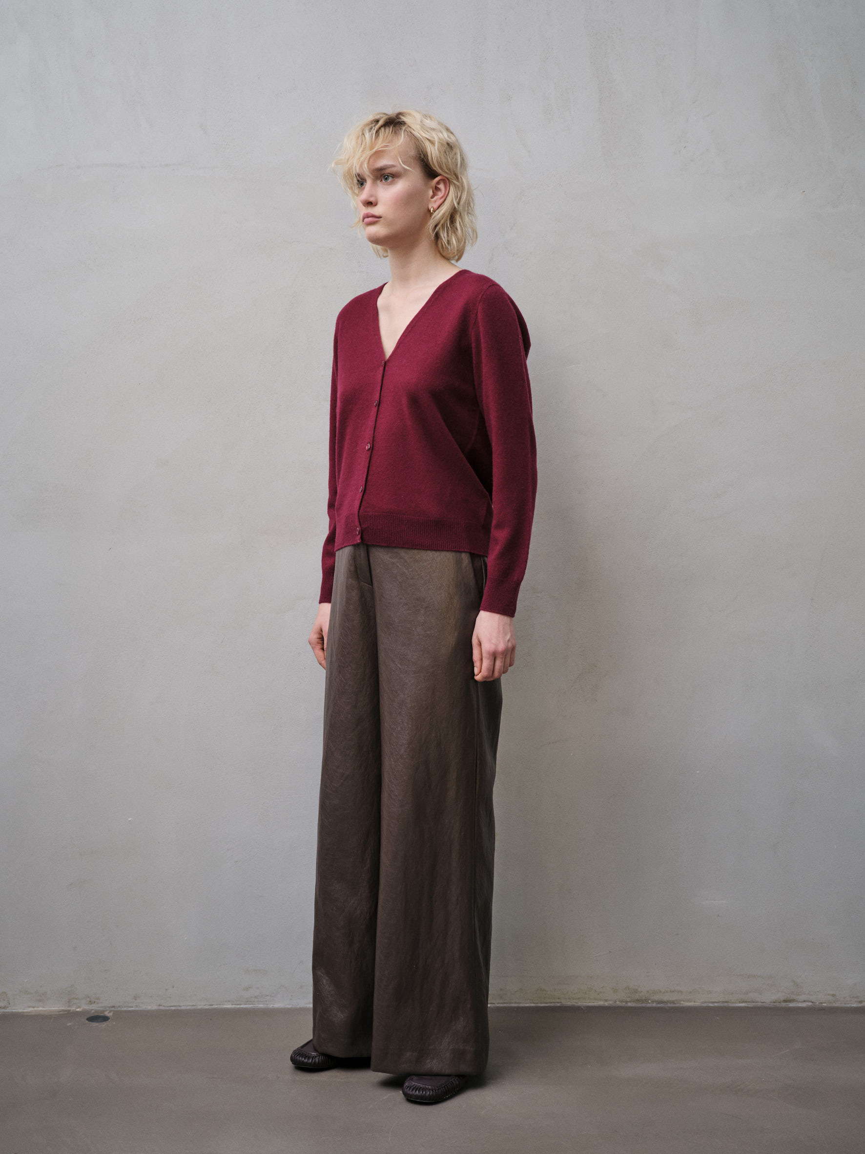 V‑Neck Cardigan