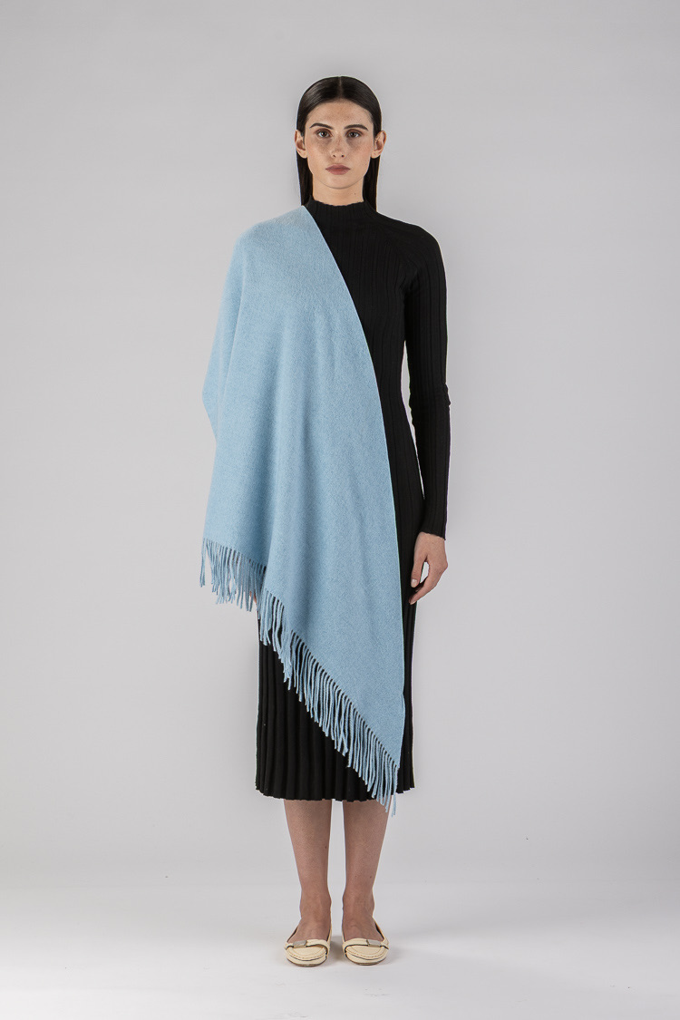 Fluffy Fringe Scarf
