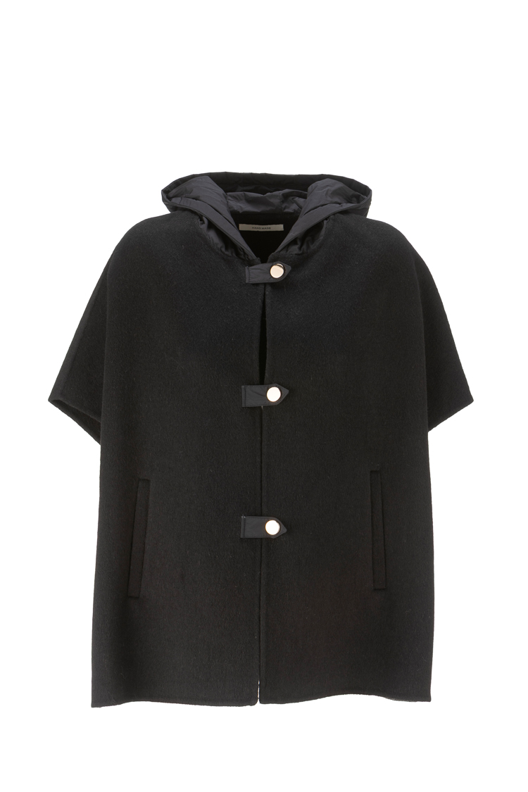 Hooded Poncho Cover-Up