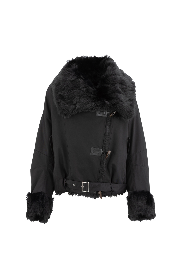 Oversized Jacket with Collar
