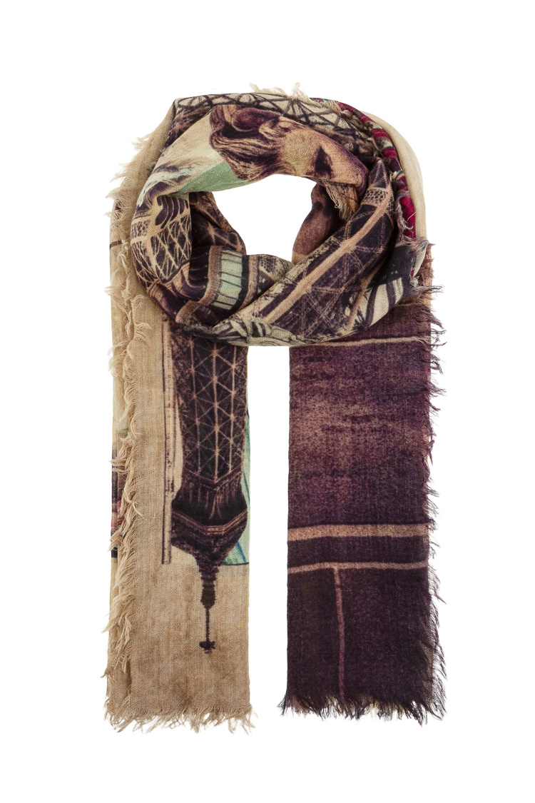 Oversized Fringed Scarf