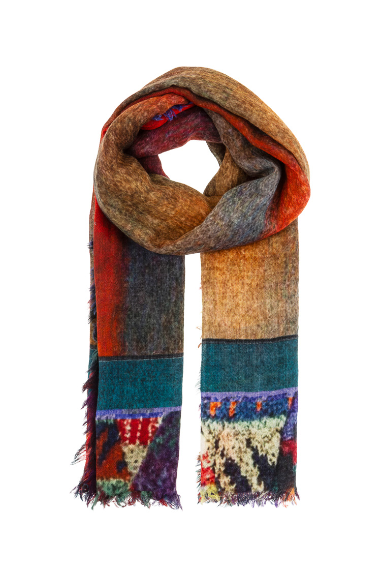 Oversized Fringed Scarf