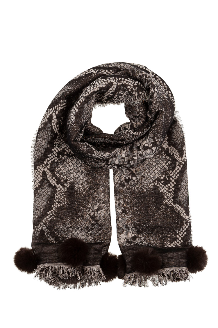 Oversized Fringe Scarf
