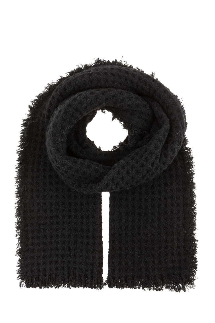 Plush Fringed Scarf