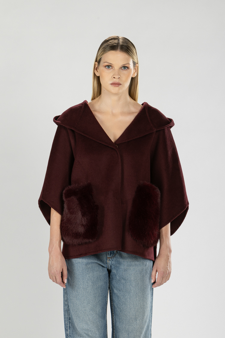Oversized Hooded Coat