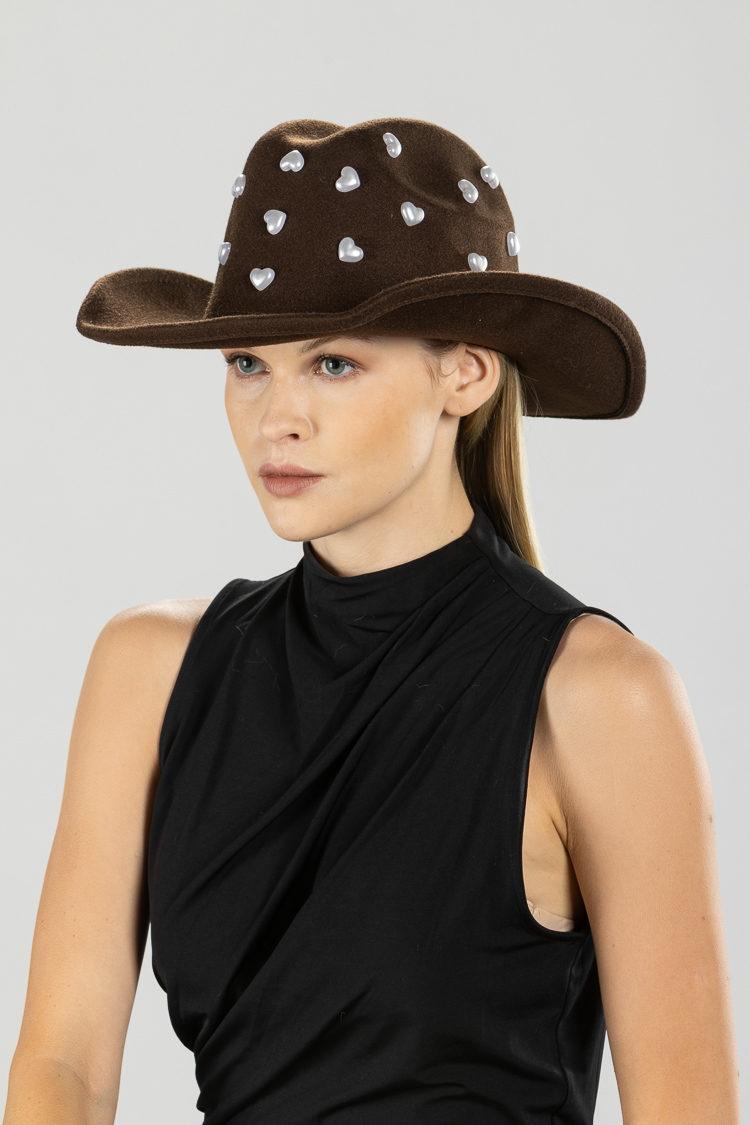 Studded Cowboy Hat