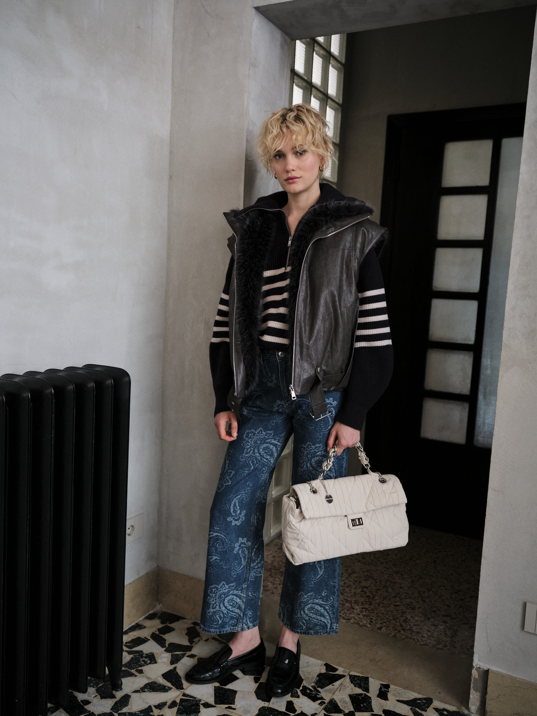Quilted Flap Bag