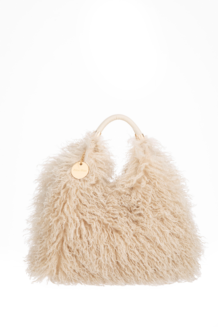 Fur-Effect Shopper Bag