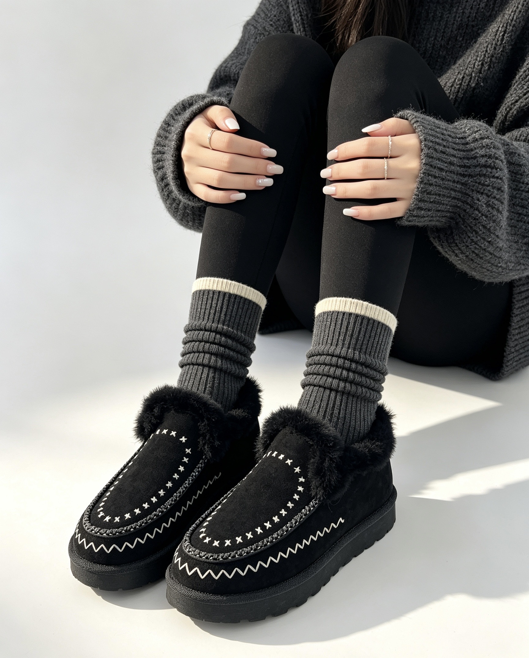 Embroidered Mukluk Boots