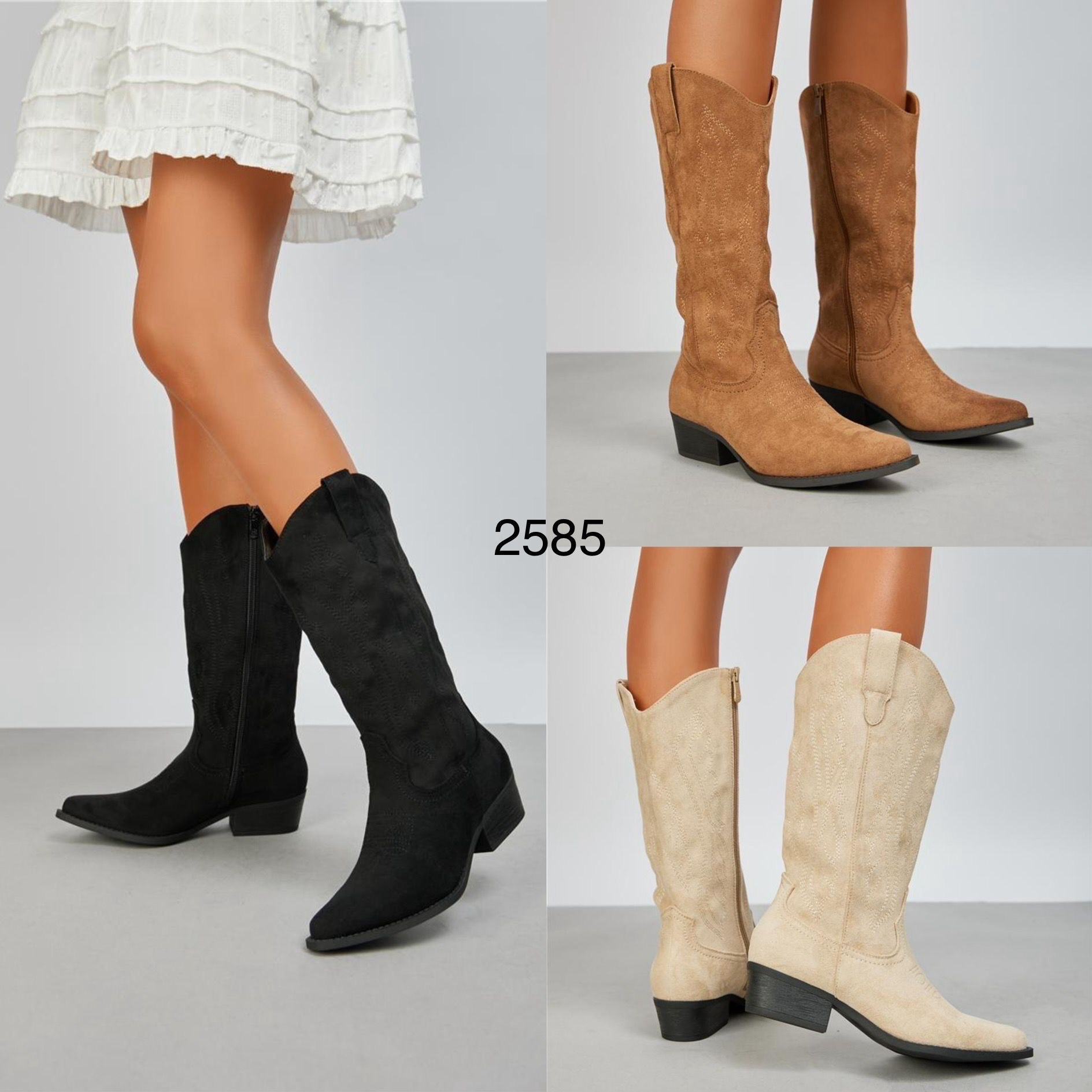 Embroidered Cowboy Boots