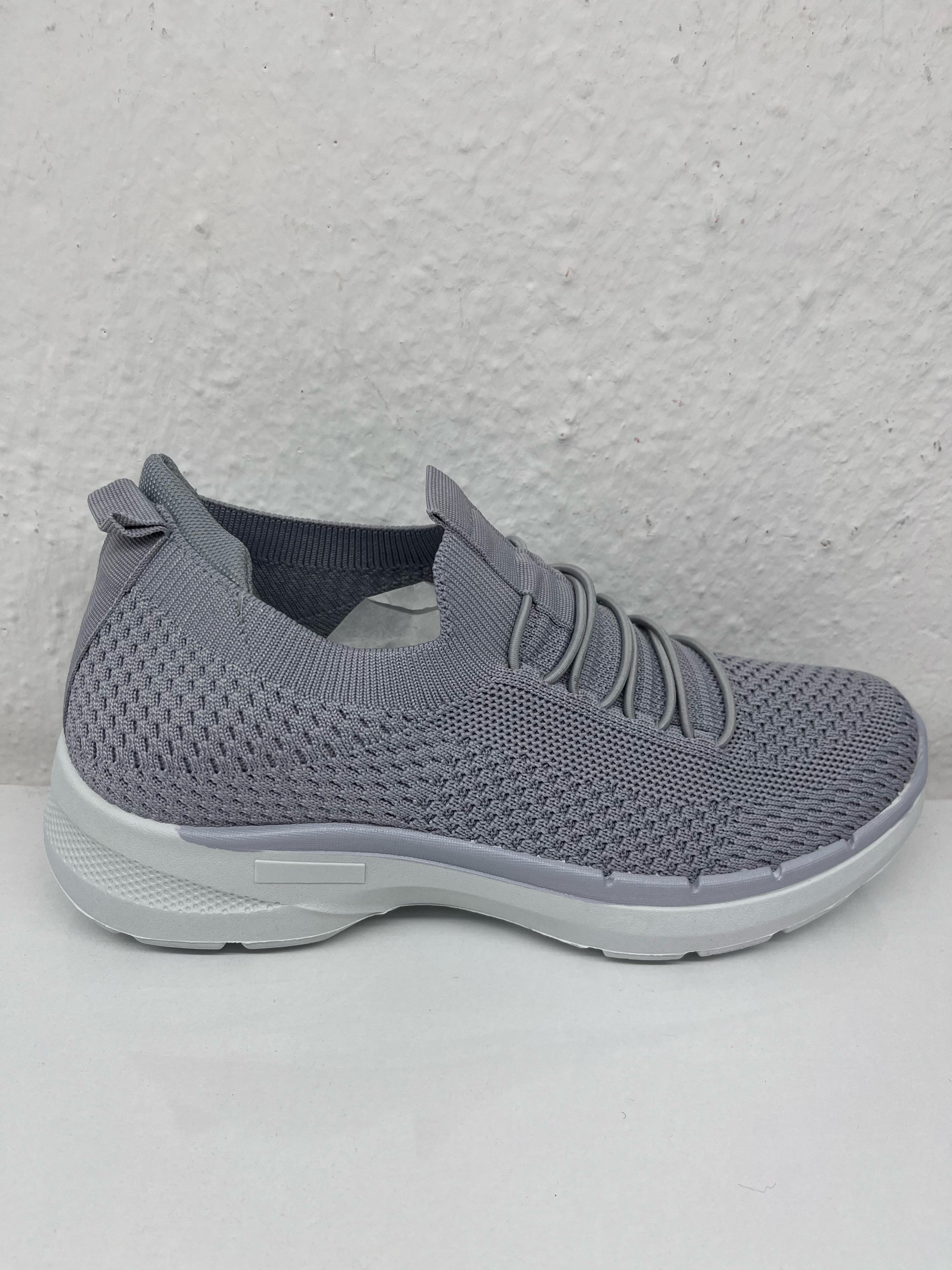 Knit Button Sneakers