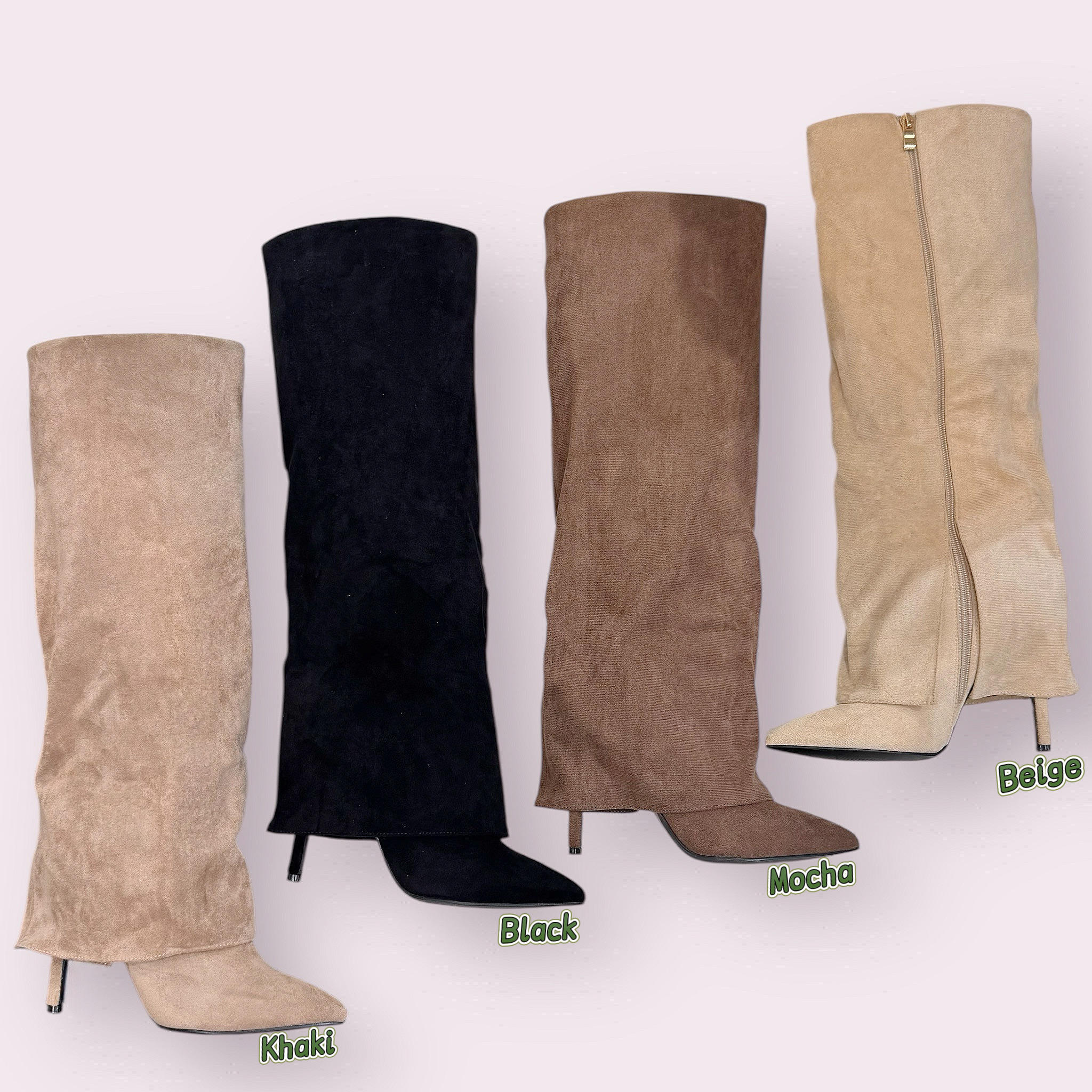 Over-the-Knee Stiletto Boots