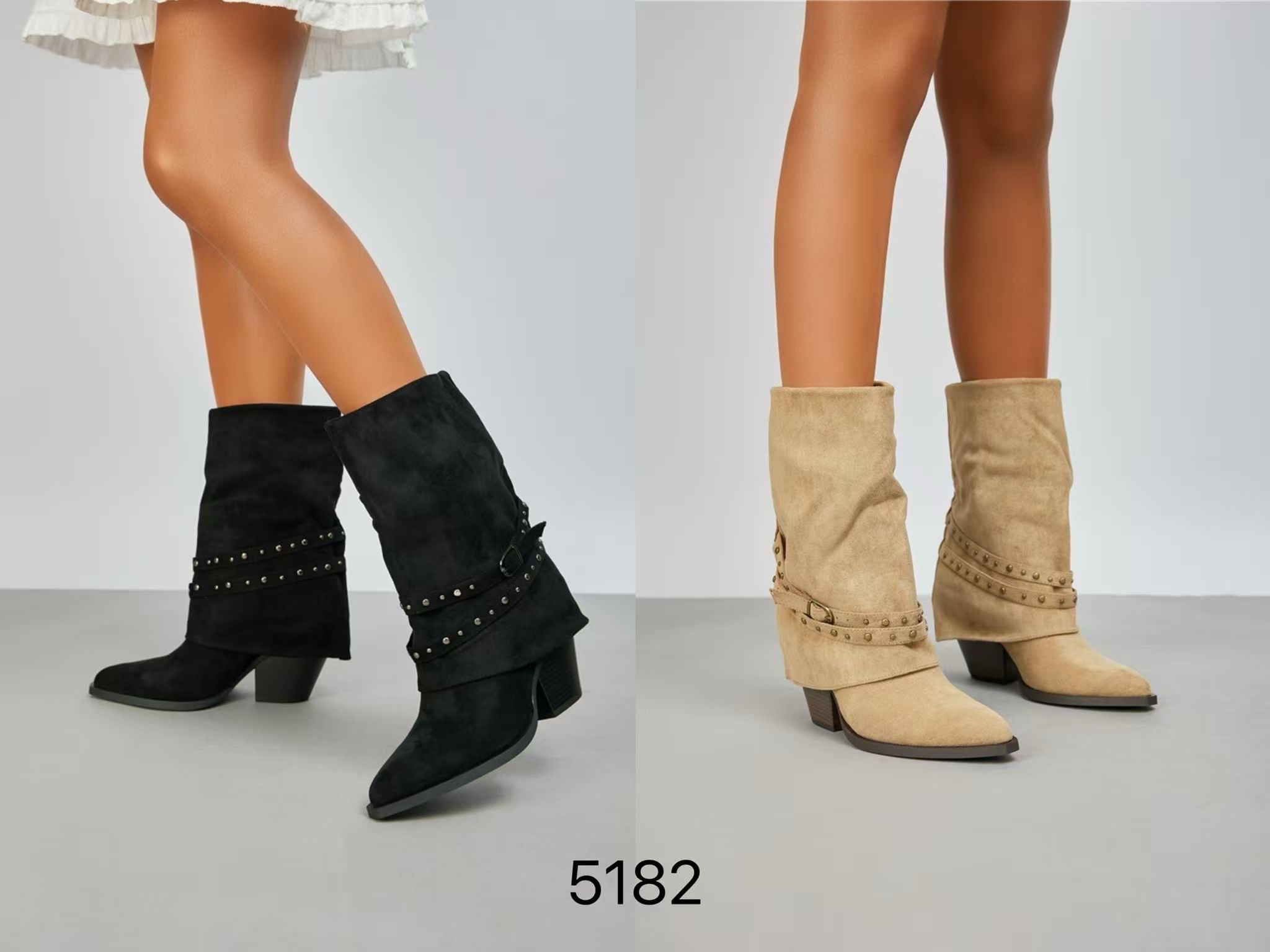 Studded Cowboy Boots