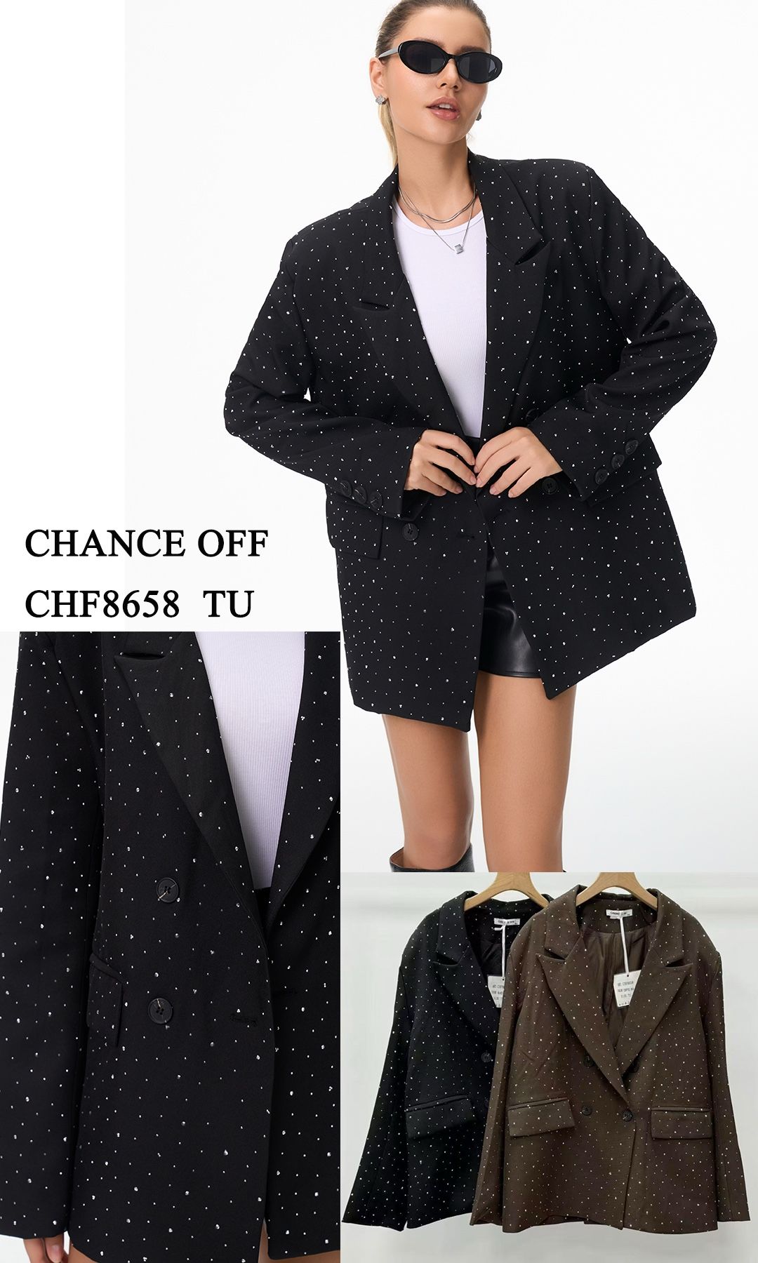 Oversized Blazer with Lapels