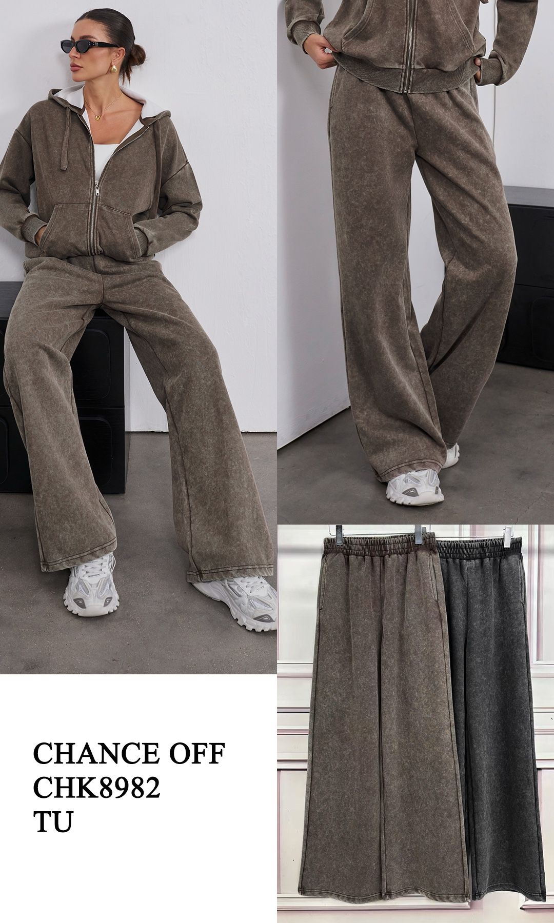Wide Leg Trousers