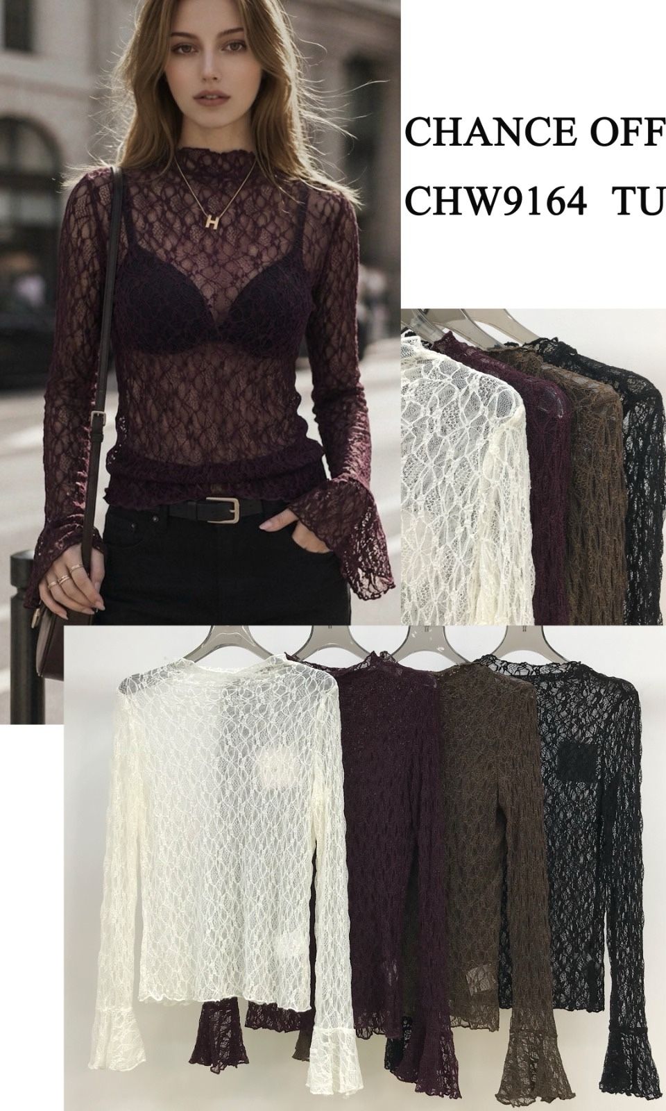 Fitted Ruffle Blouse