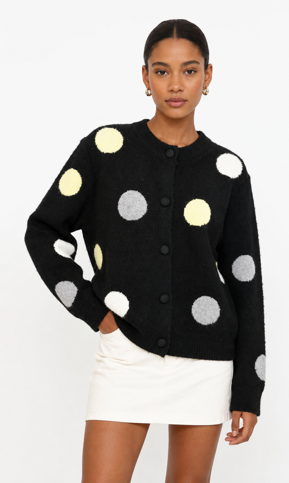 Polka Dot Cardigan