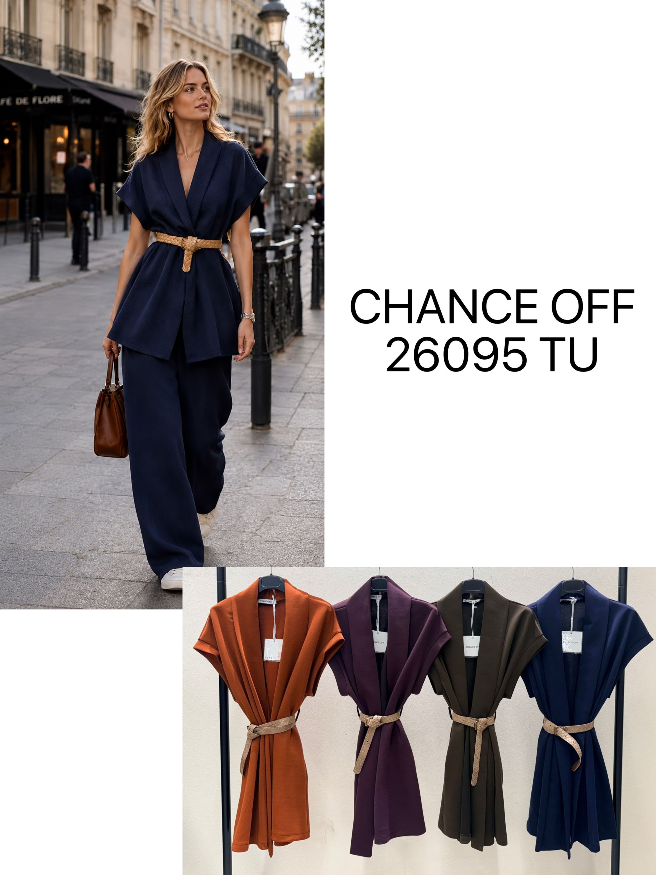 Tailored Tie-Waist Jacket