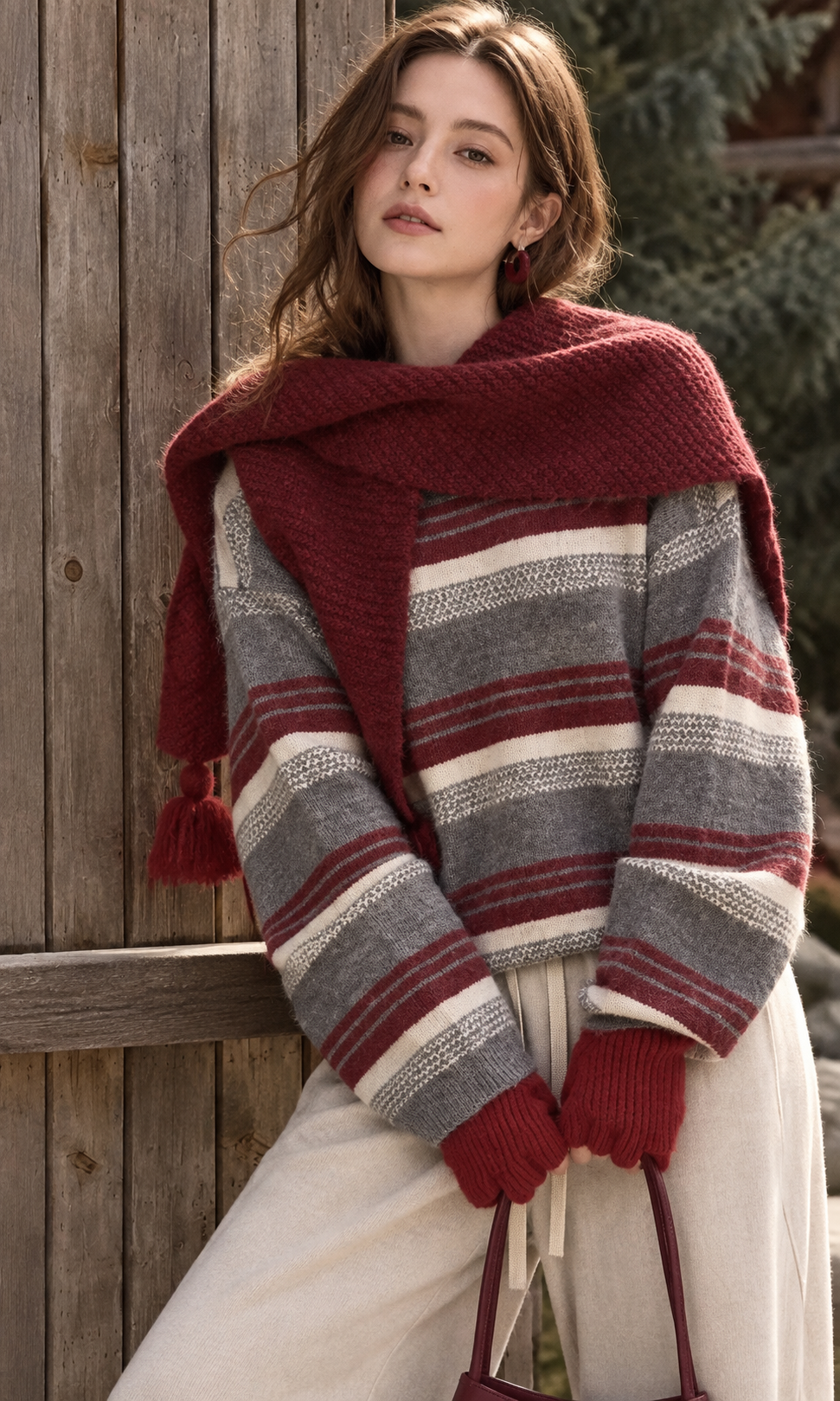 Relaxed Stripe Sweater