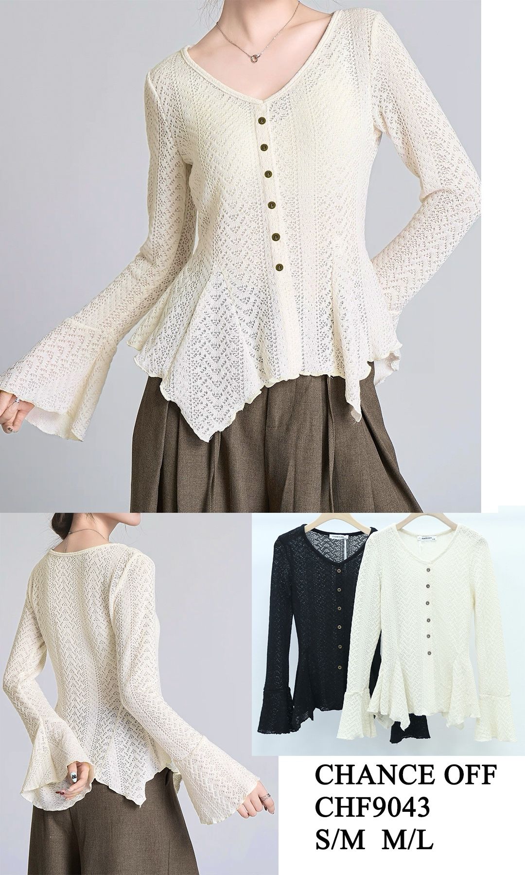 Asymmetric Peplum Blouse