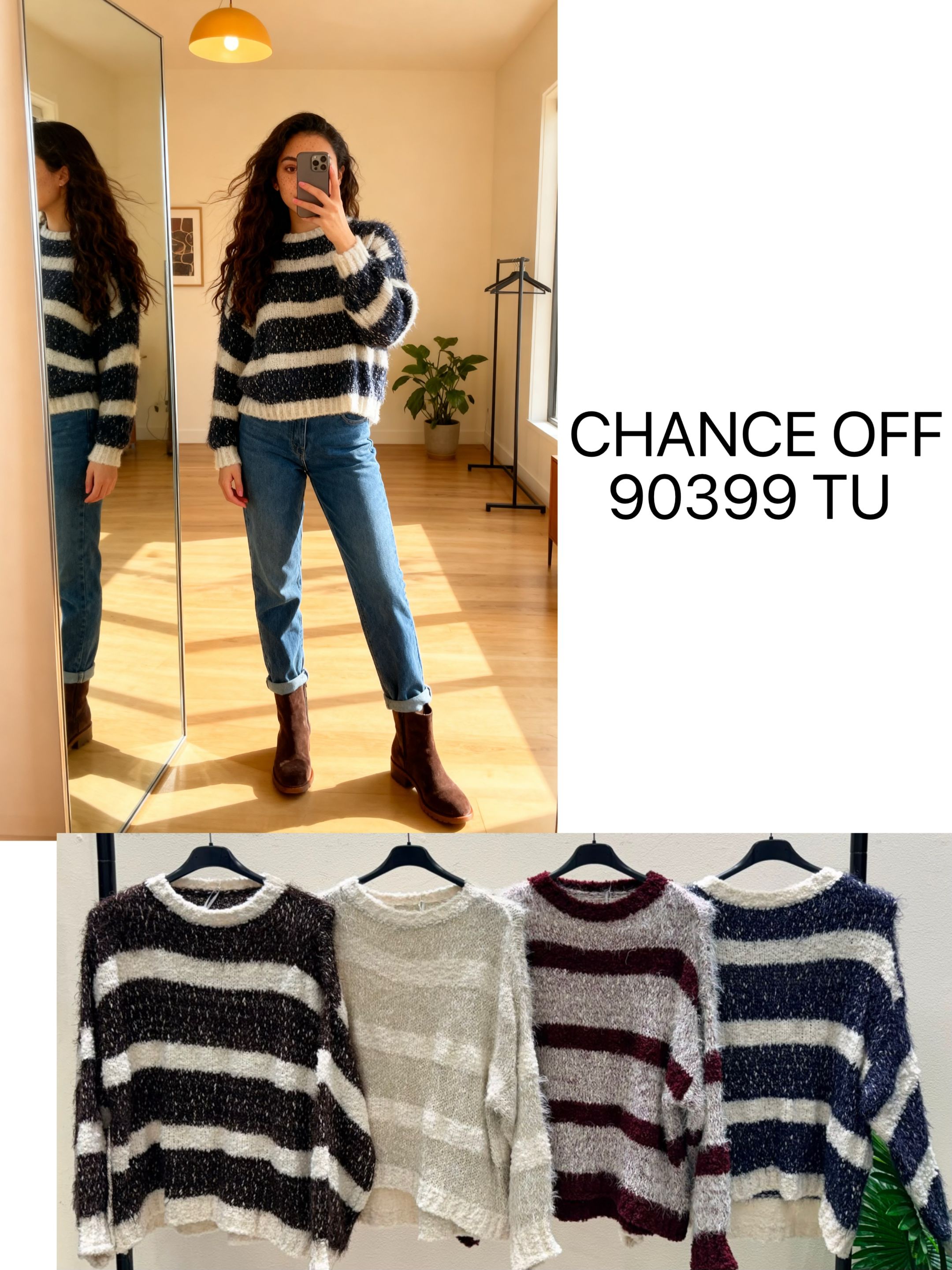 Relaxed Fluffy Sweater