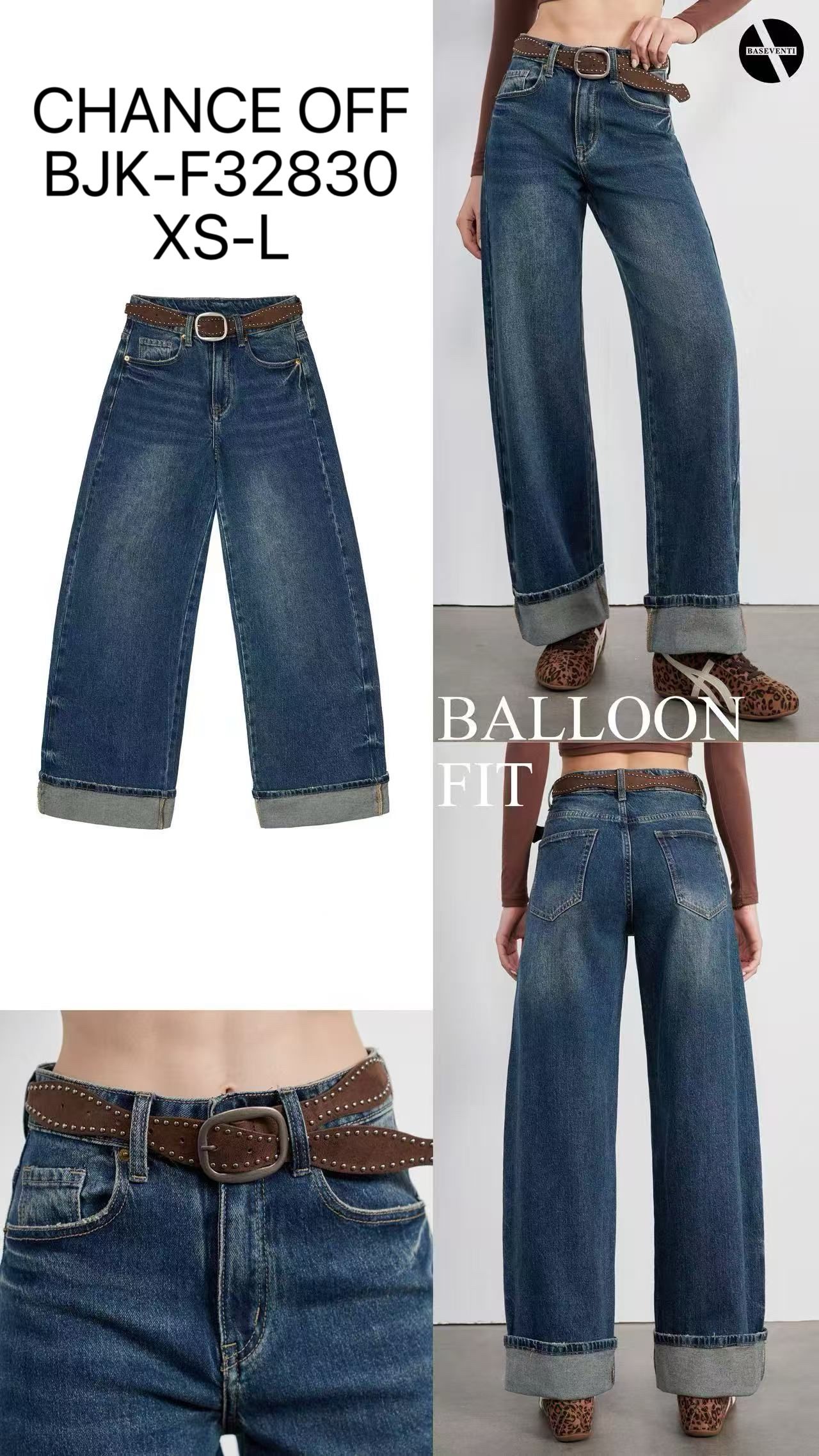 Balloon Fit Jeans