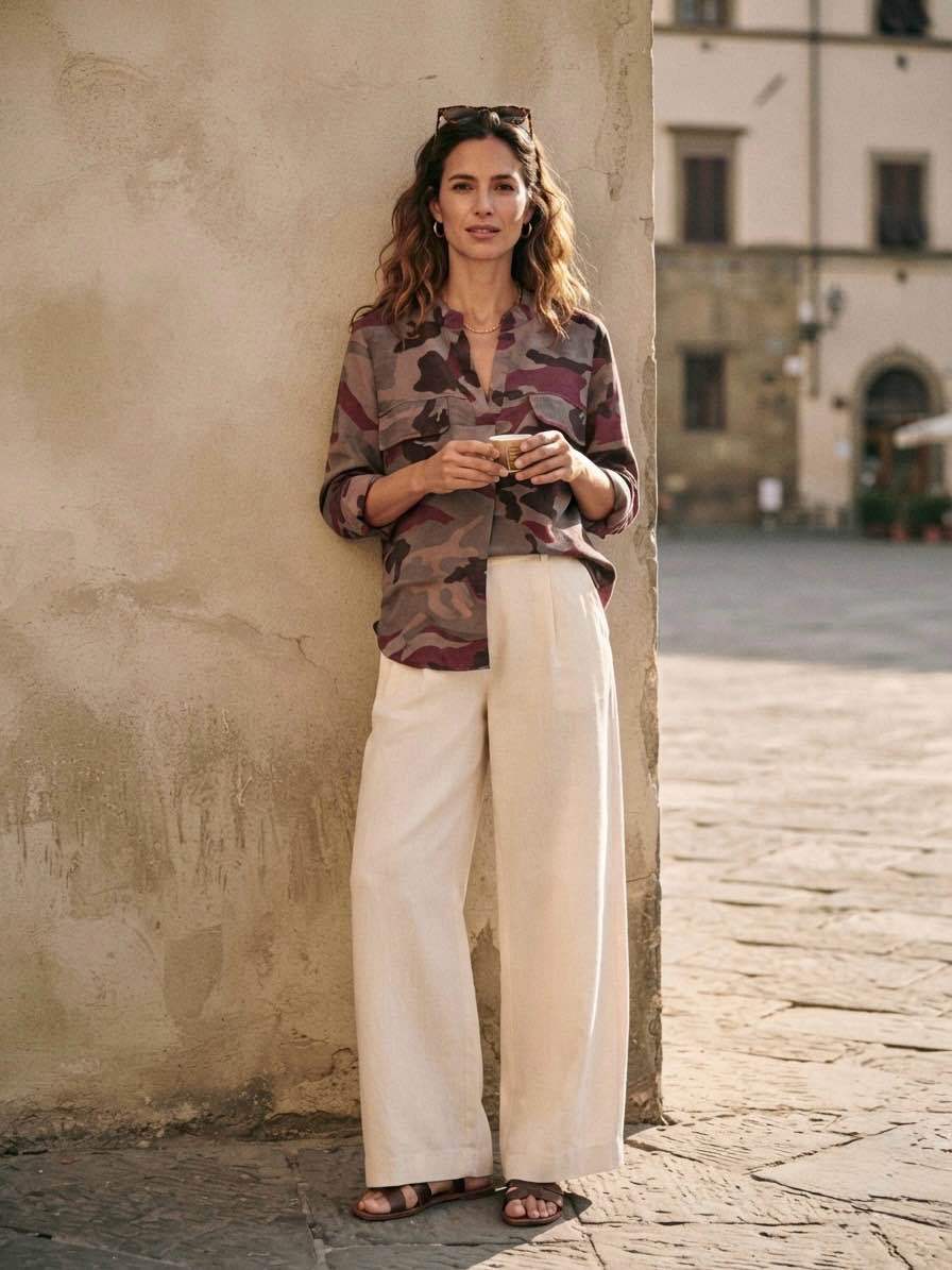 Relaxed Camo Shirt
