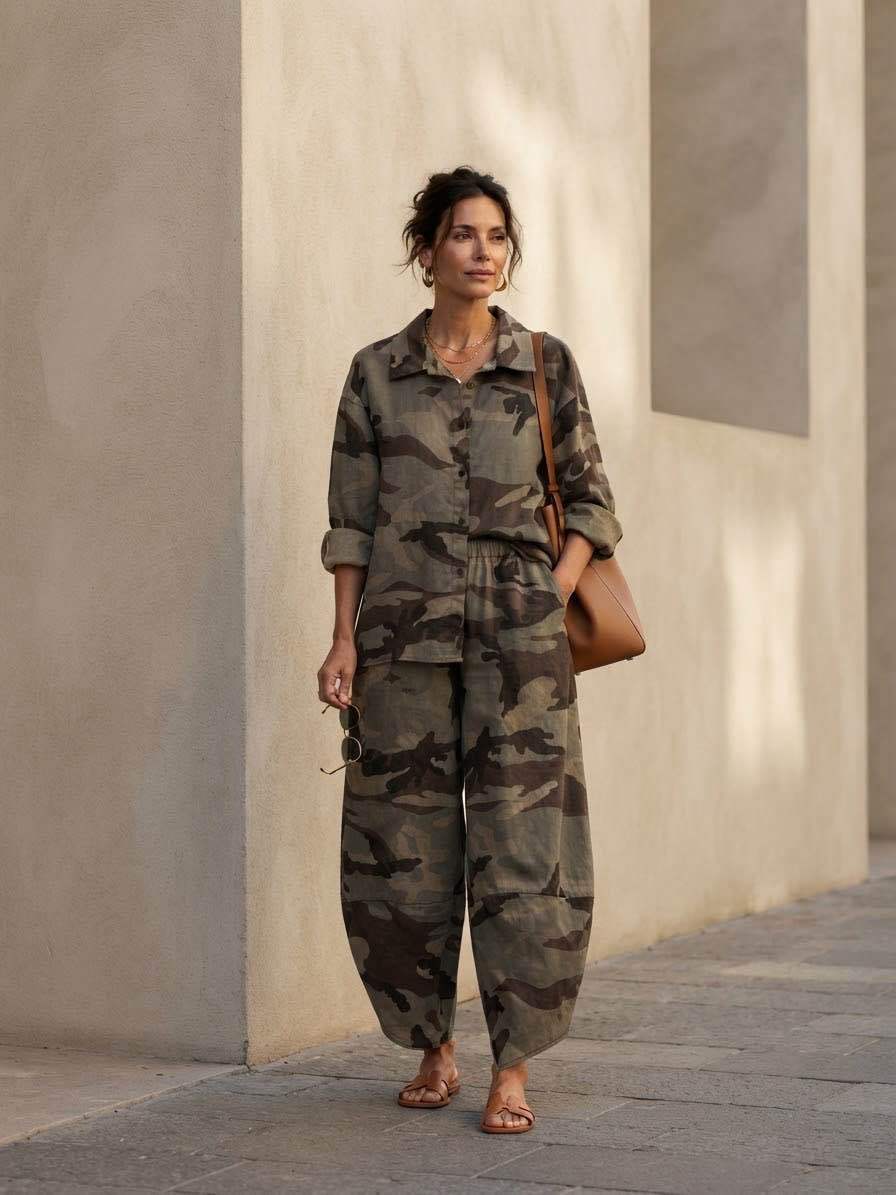 Camo Balloon Trousers