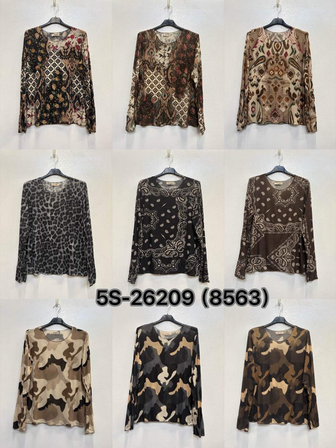 Long-Sleeve Blouse