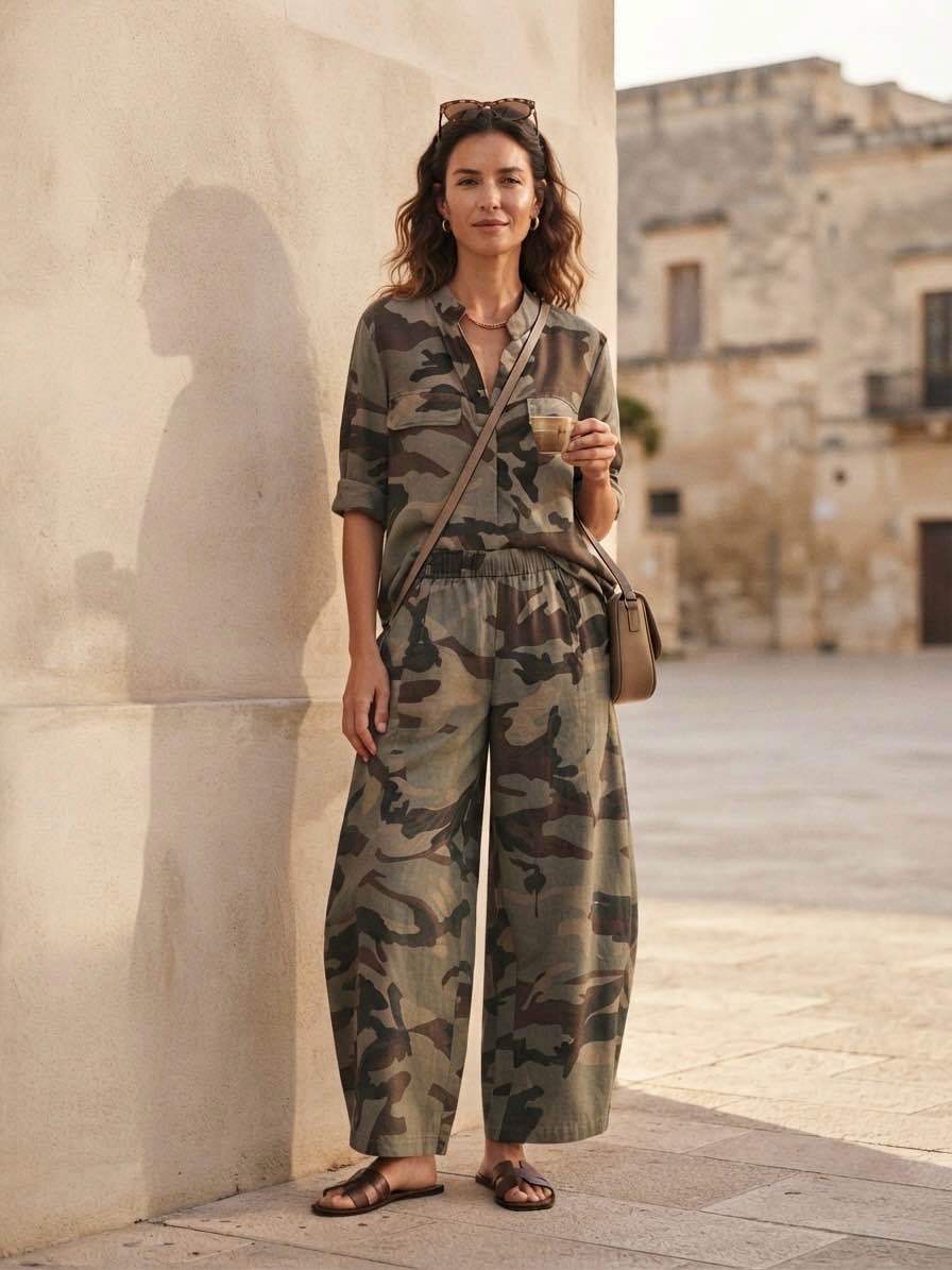 Wide Leg Trousers