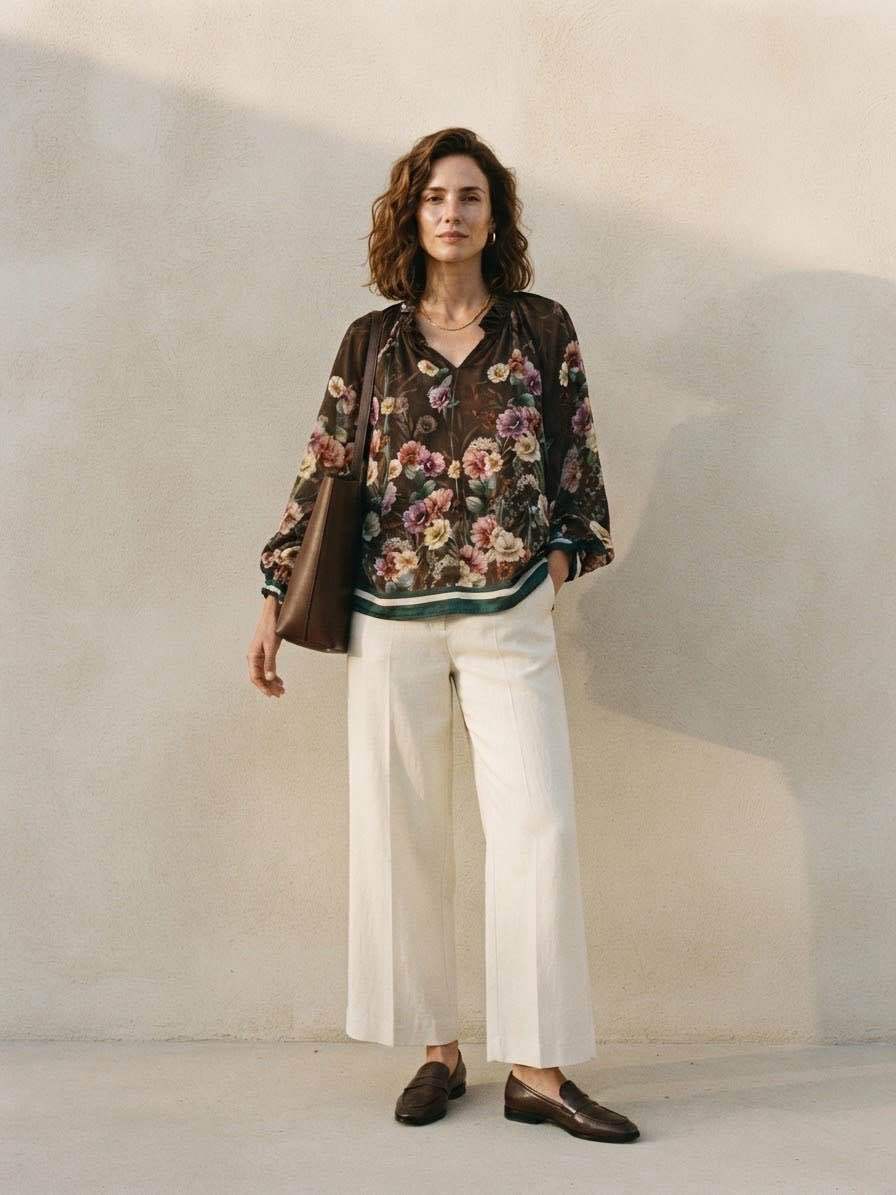 Ruffled Blouse
