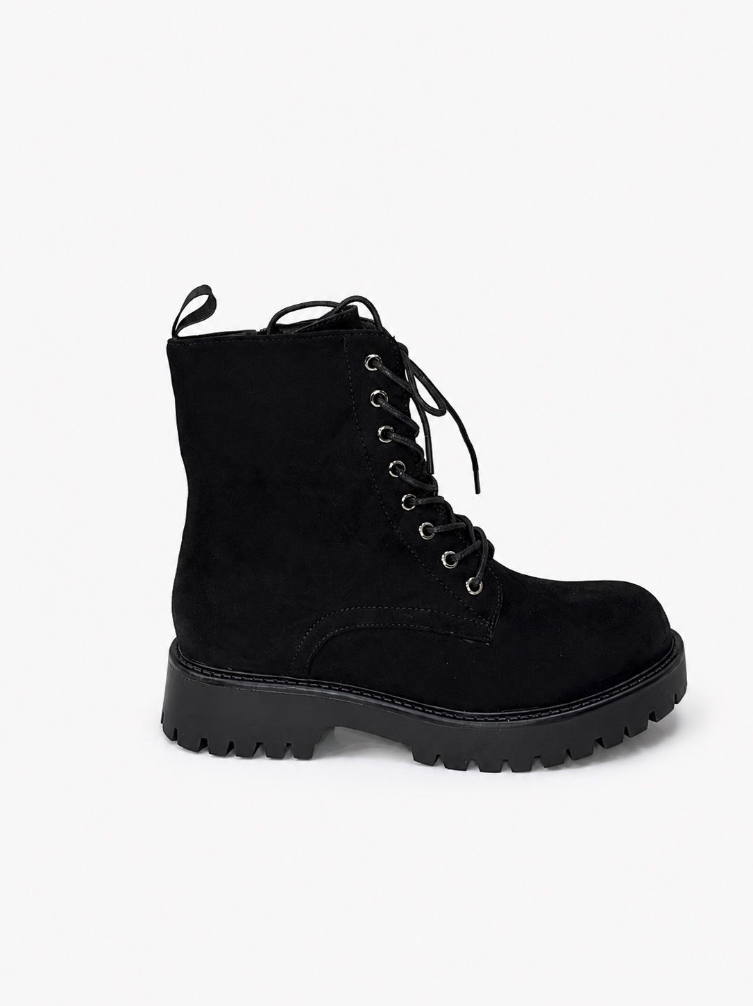 Suede-Look Trek Booties