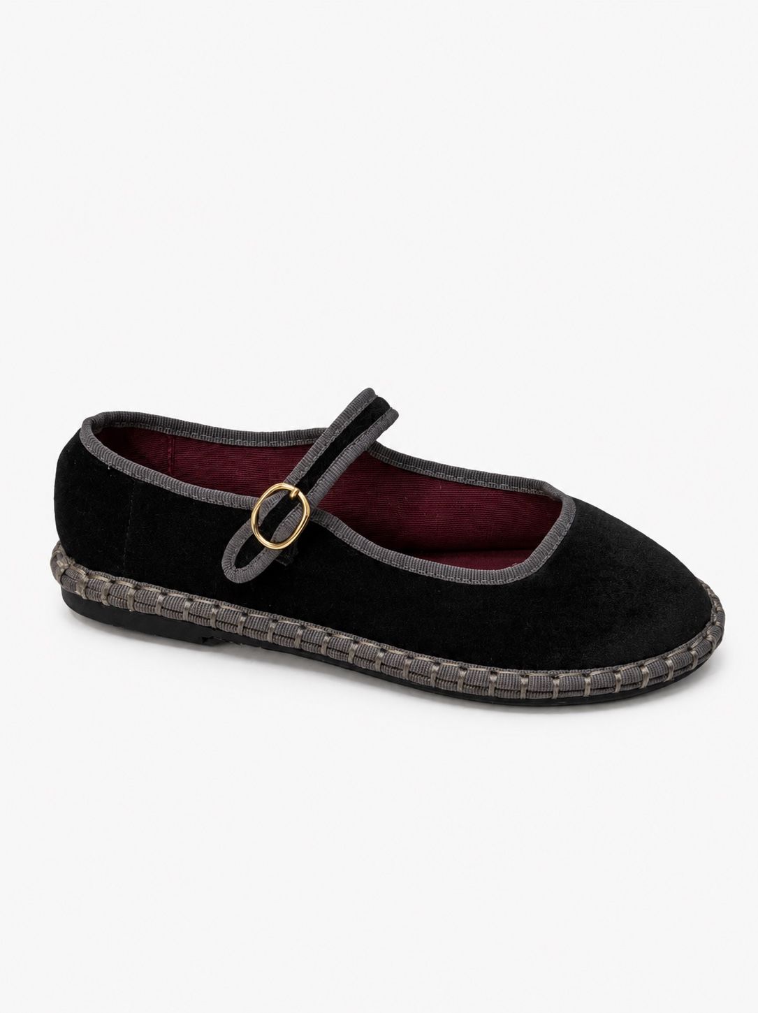 Mary Jane Ballet Flats with Button