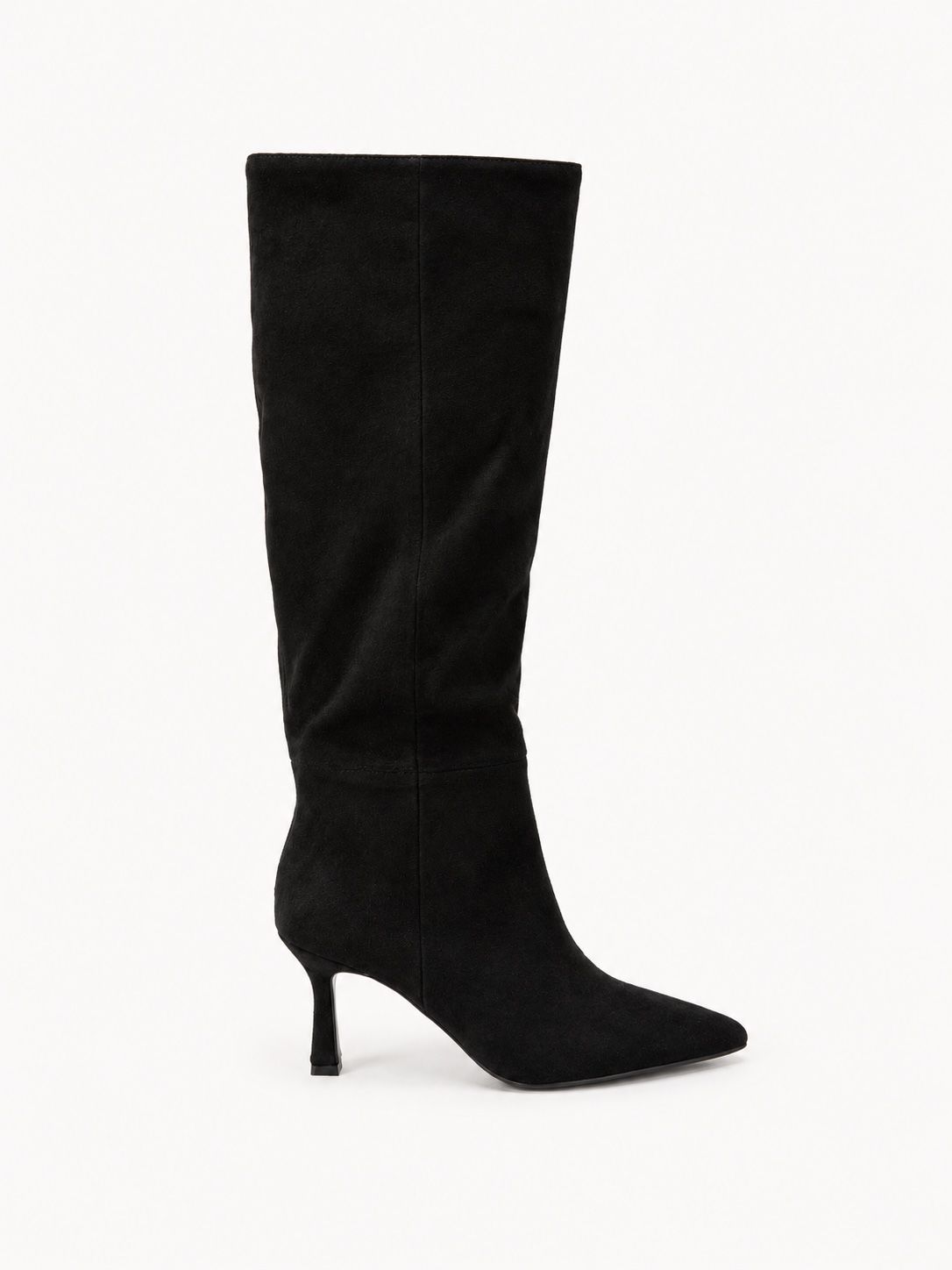 Over‑the‑Knee Stiletto Boots with Pointed Toe
