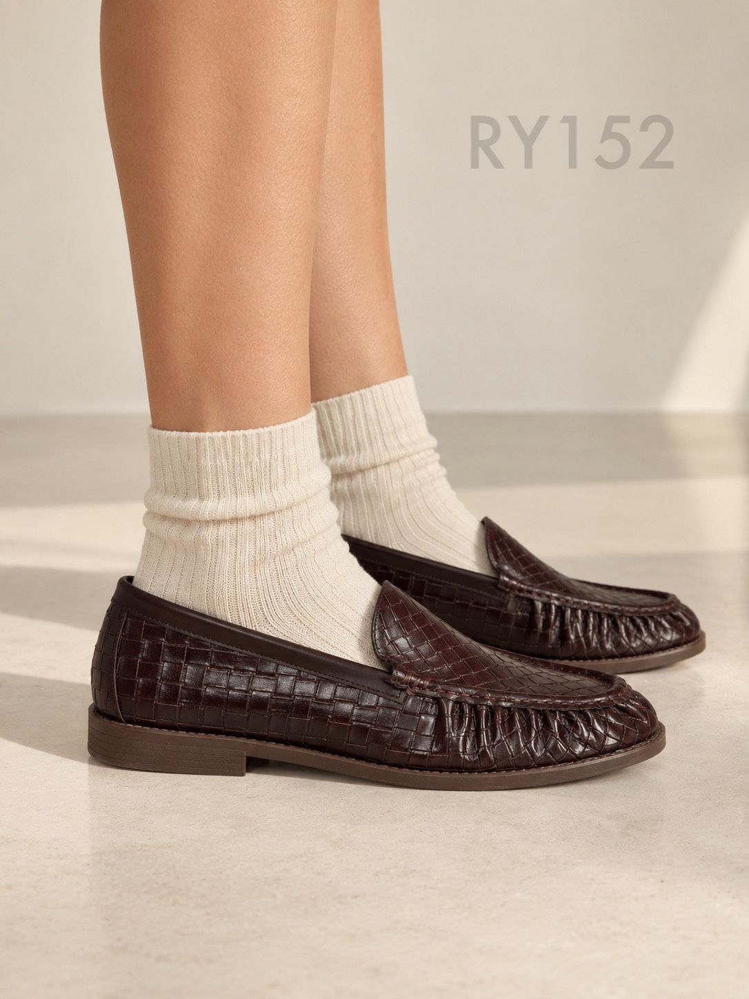 Braided-Toe Loafers