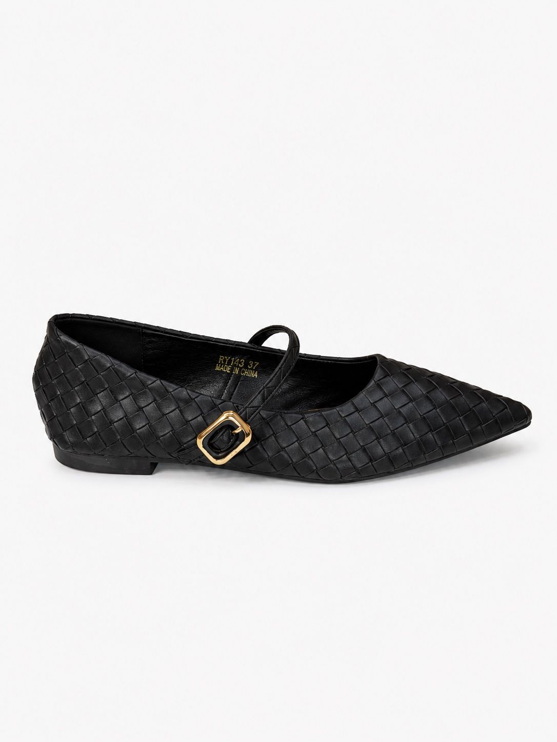 Pointed Mary Jane Ballet Flats