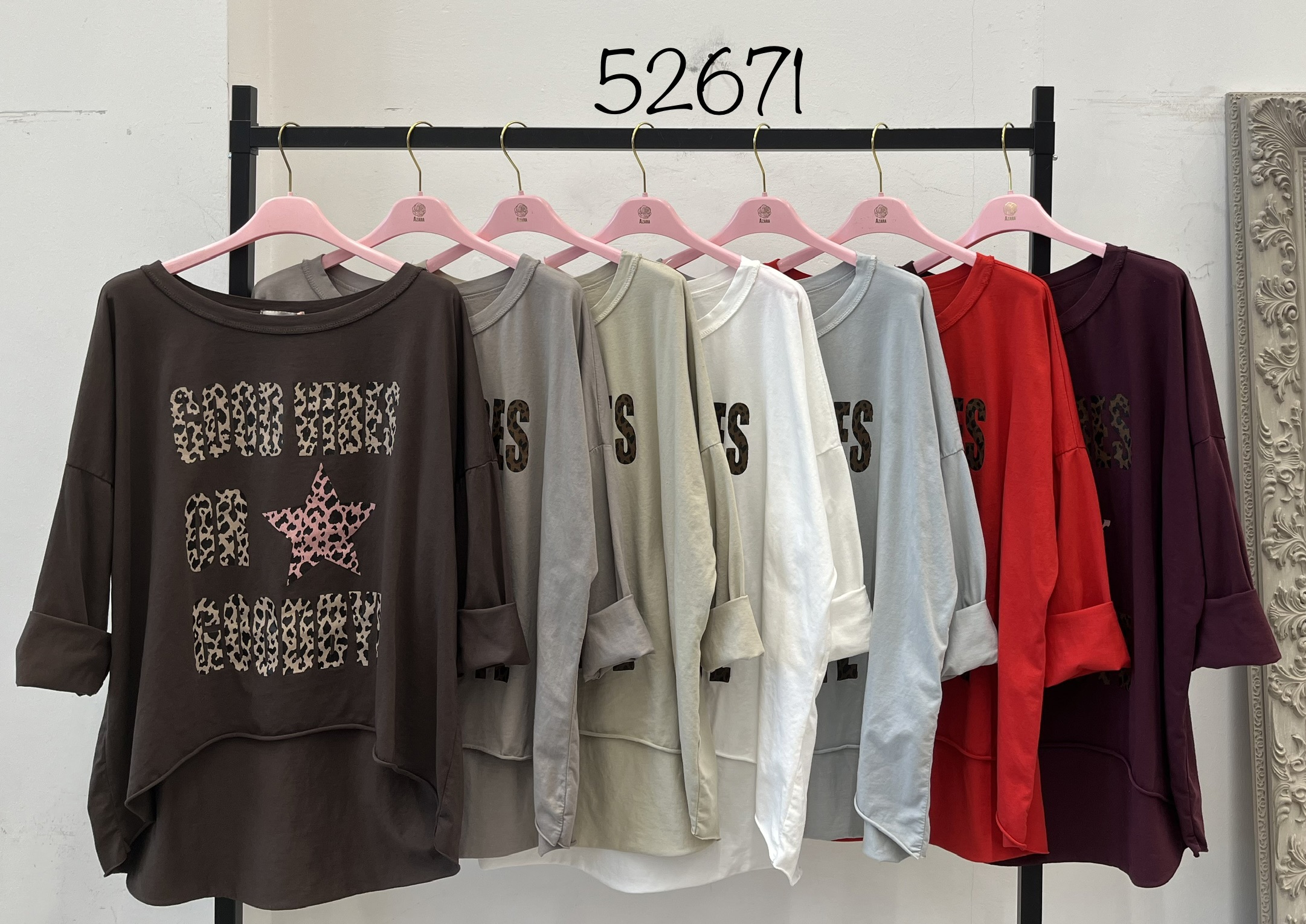 Oversized Long Sweatshirt