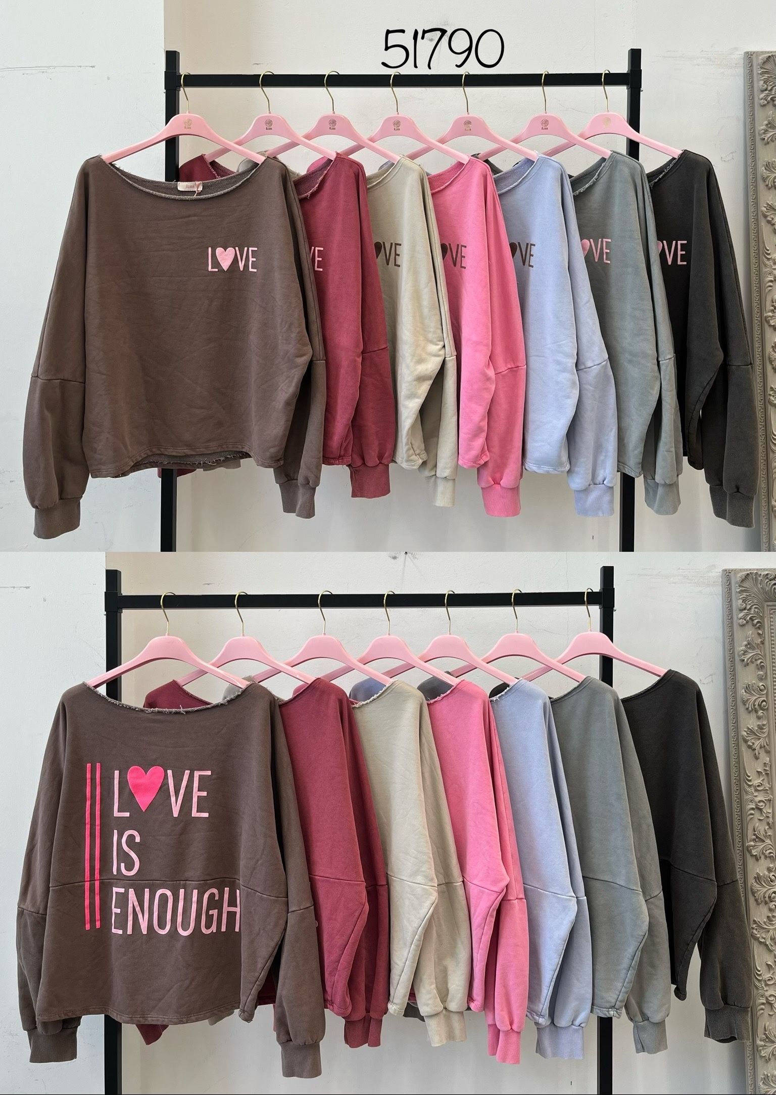 Oversized Printed Sweatshirt