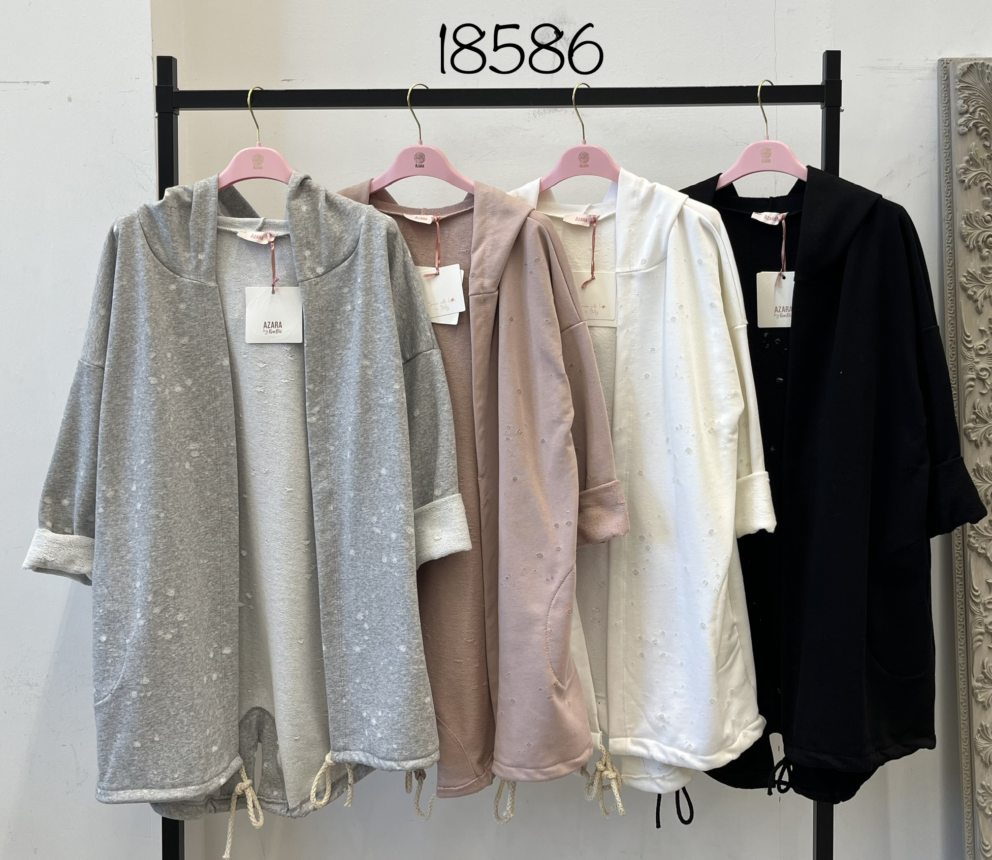 Relaxed Longline Cardigan