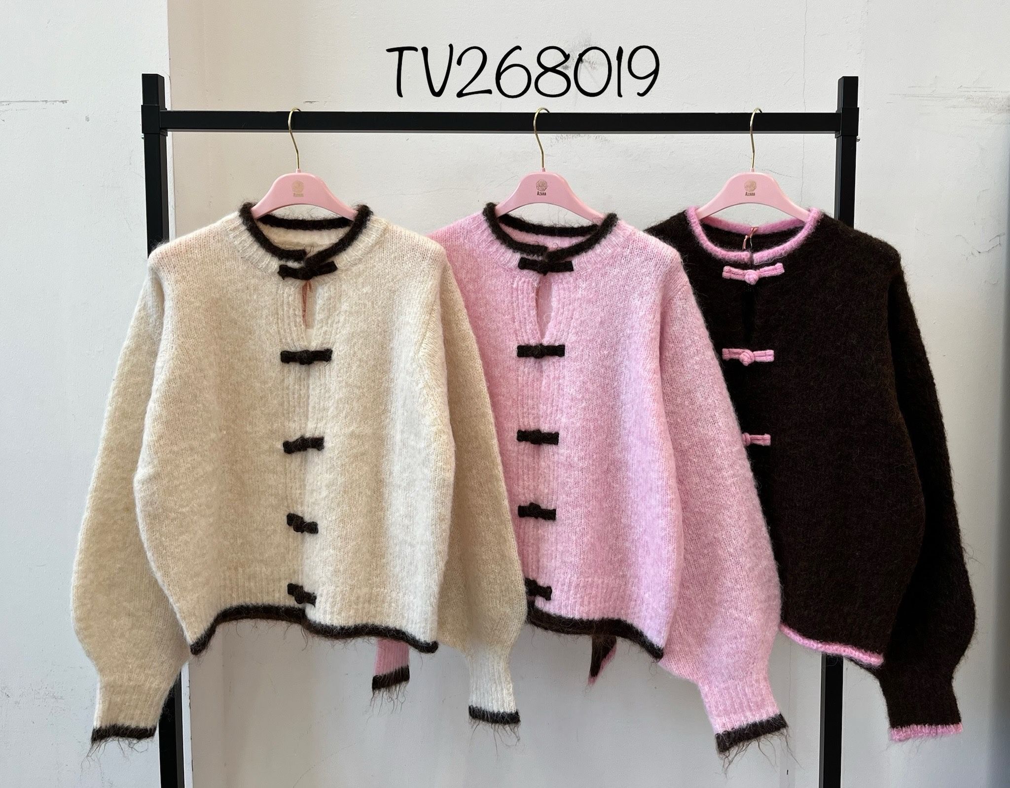 Hip-Length Straight Cardigan
