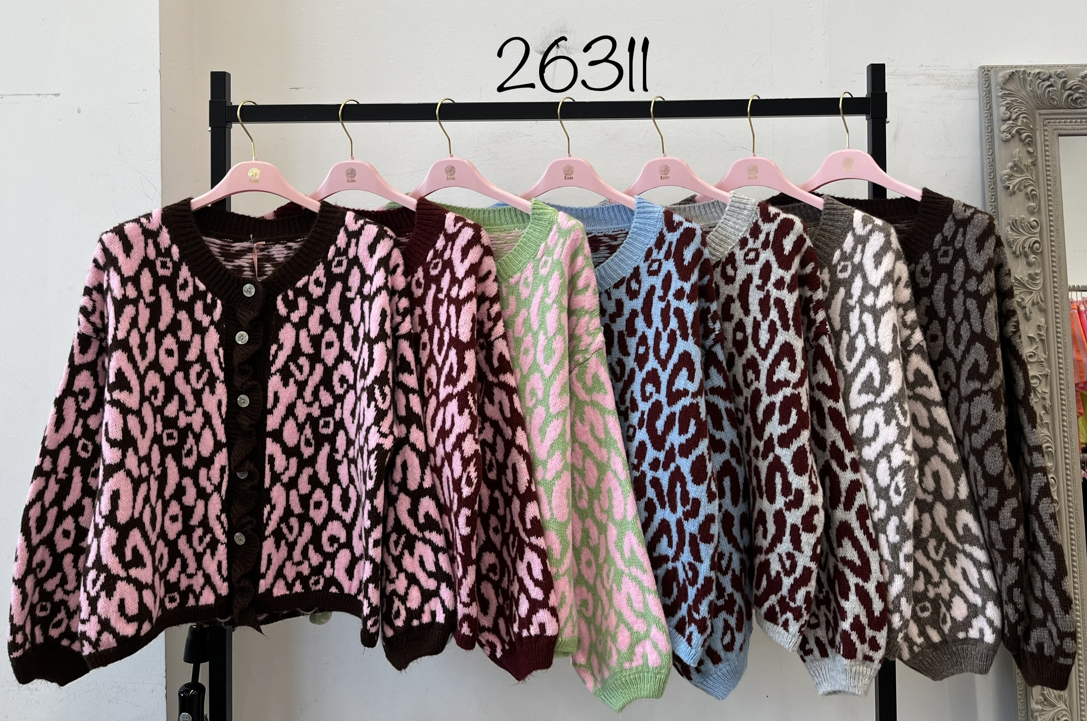 Regular V-Neck Cardigan