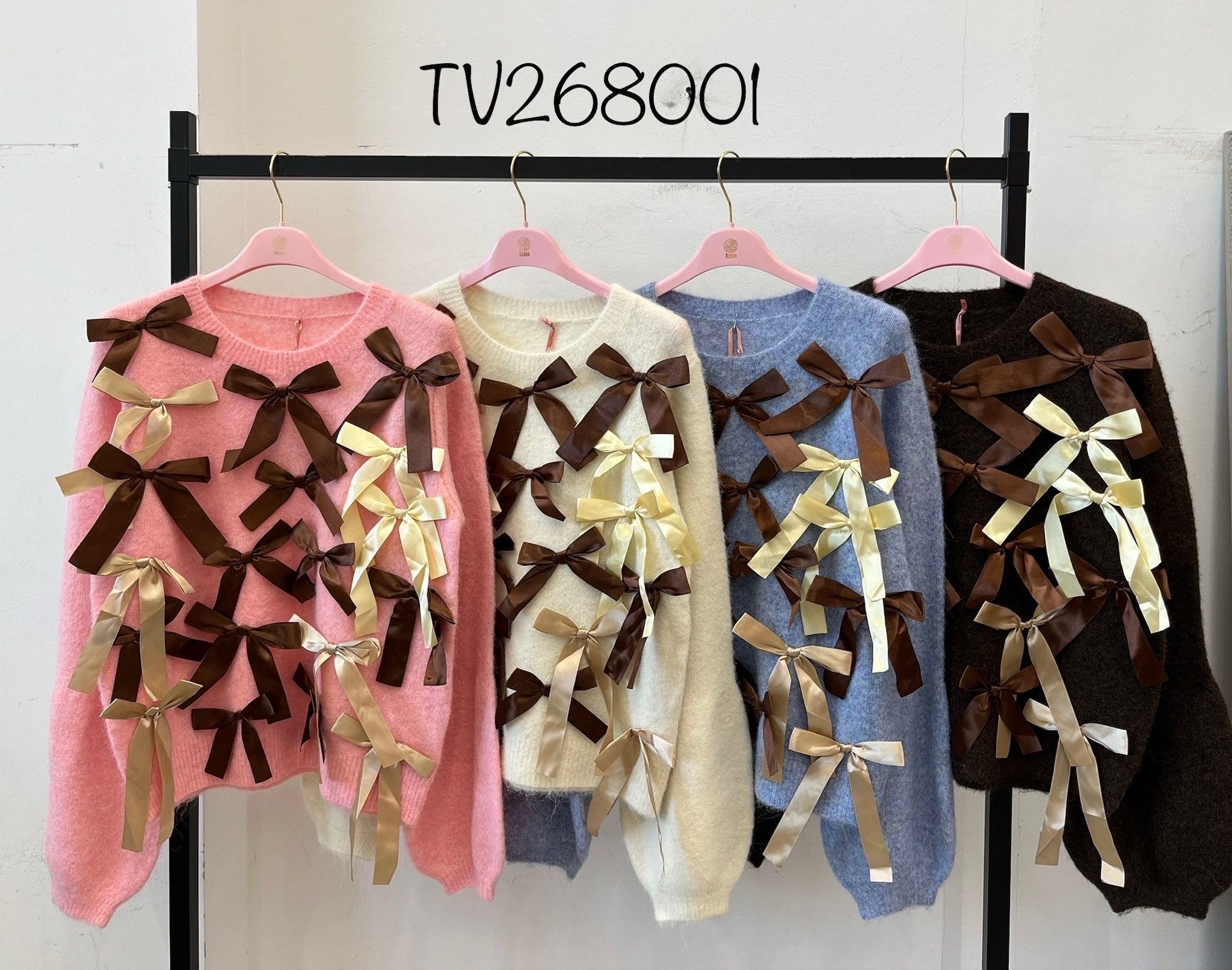 Regular Bow-Detail Sweater
