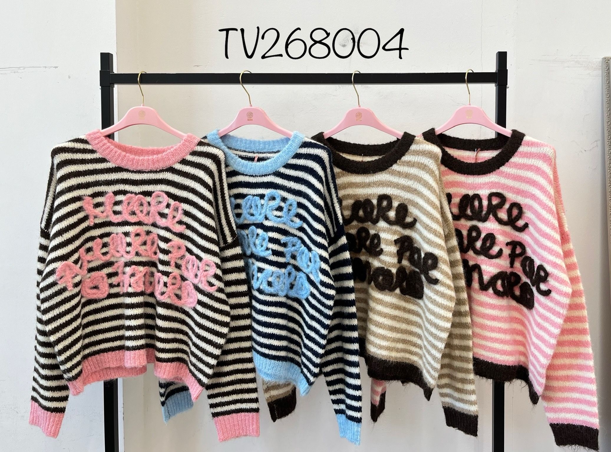 Oversized Striped Sweater