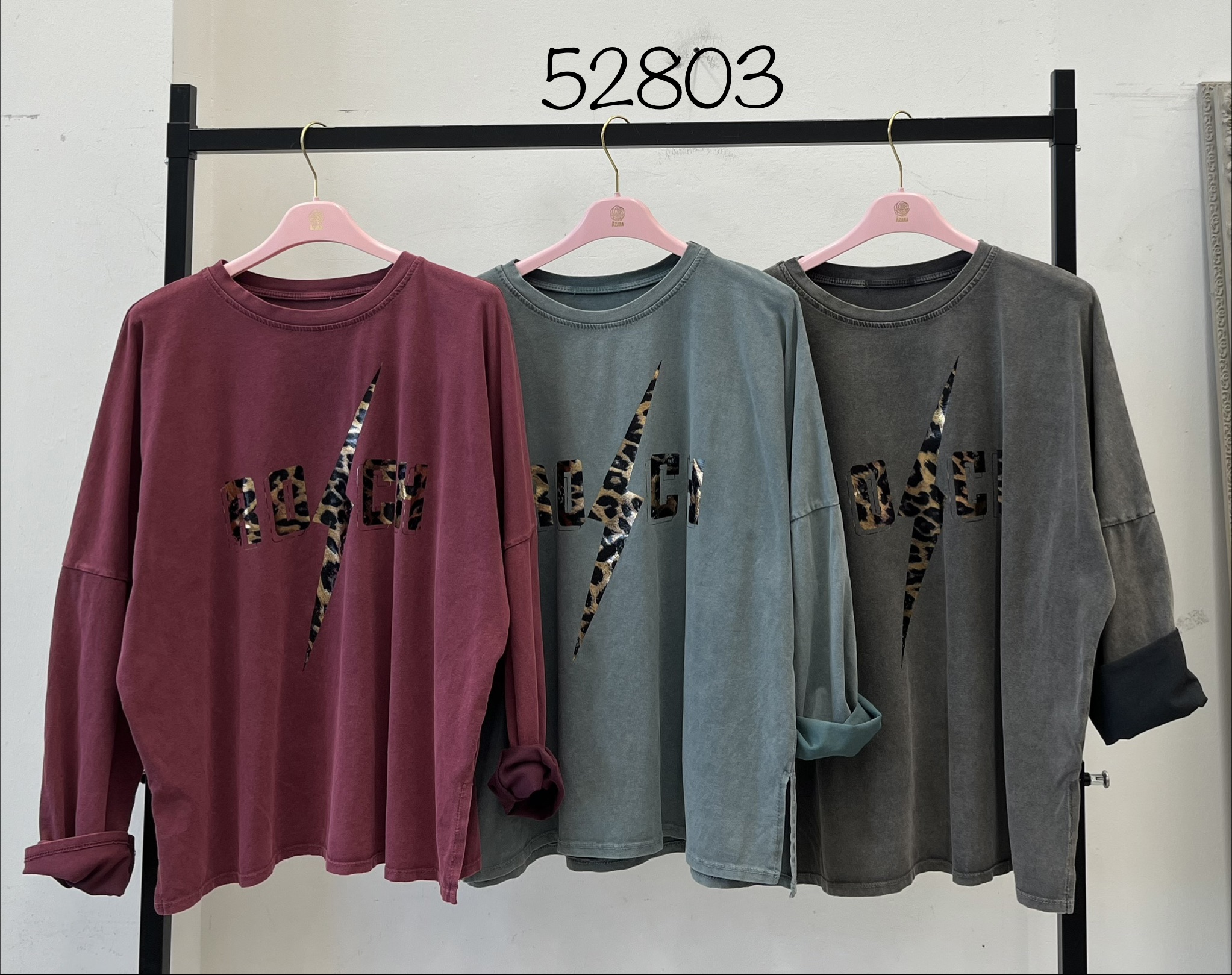 Oversized Printed T‑Shirt