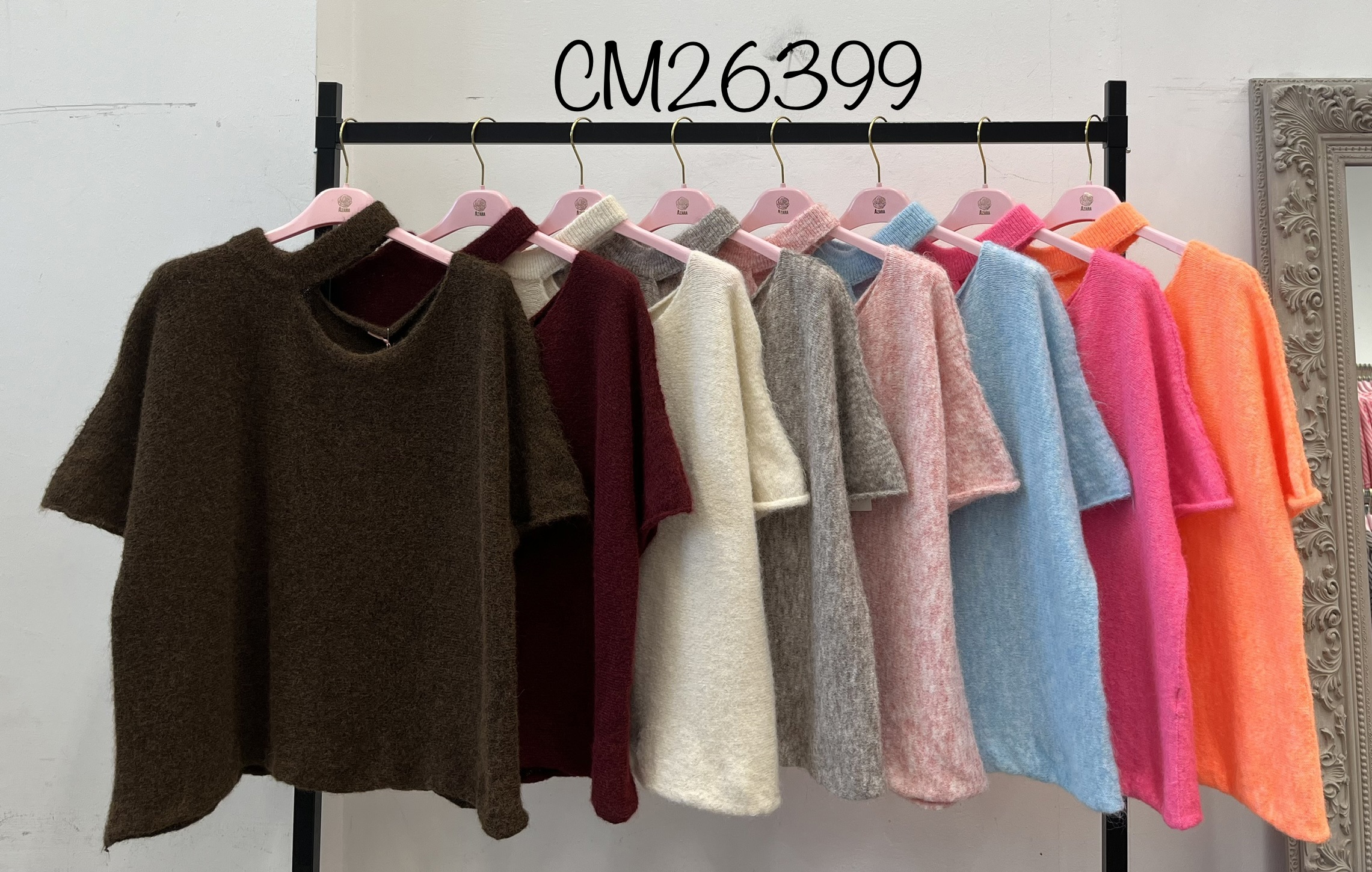 Relaxed V‑Neck Sweater