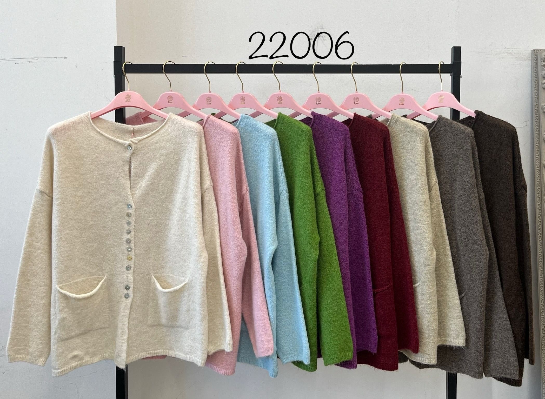 Classic Hip-Length Cardigan