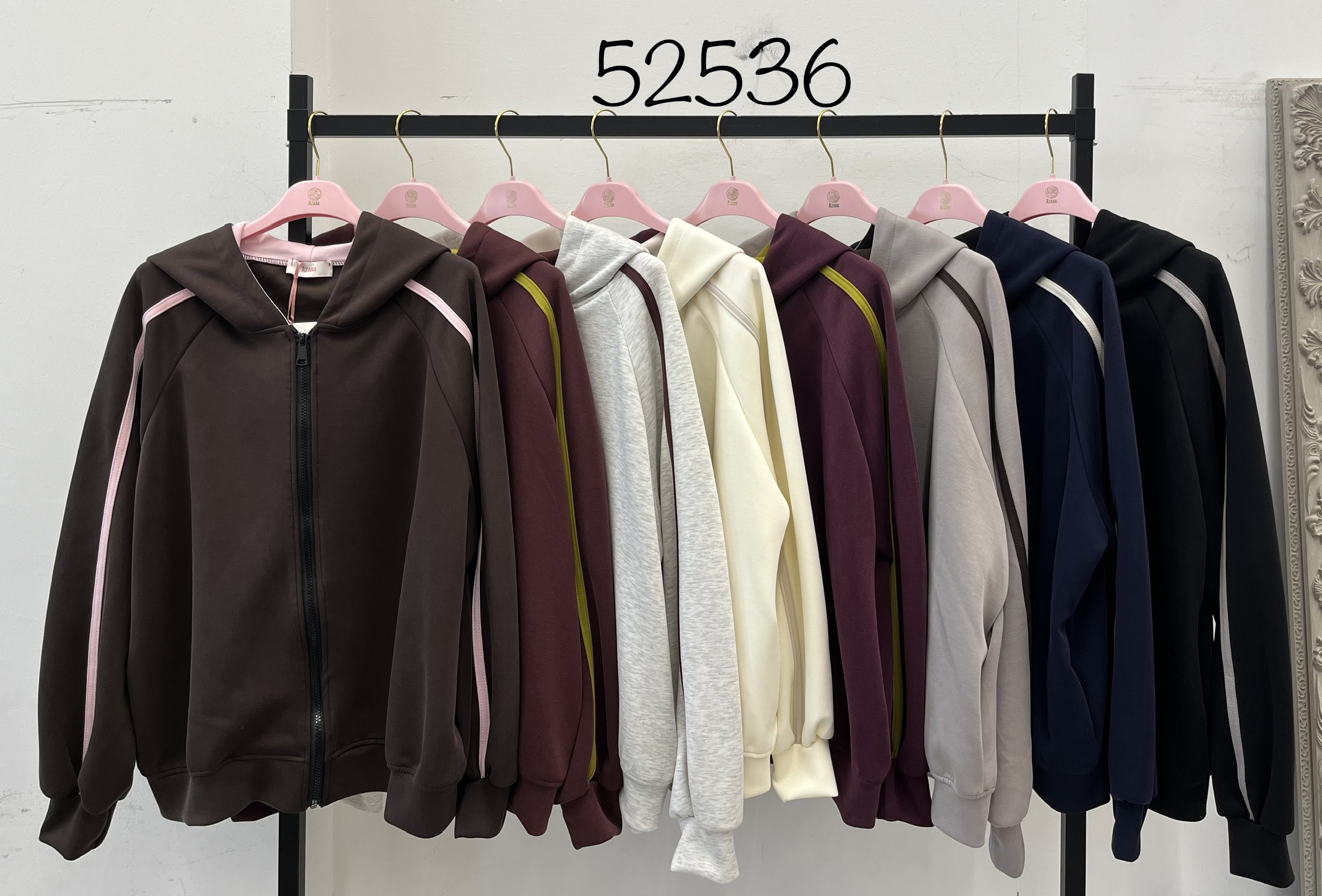 Regular Zip-Up Hoodie