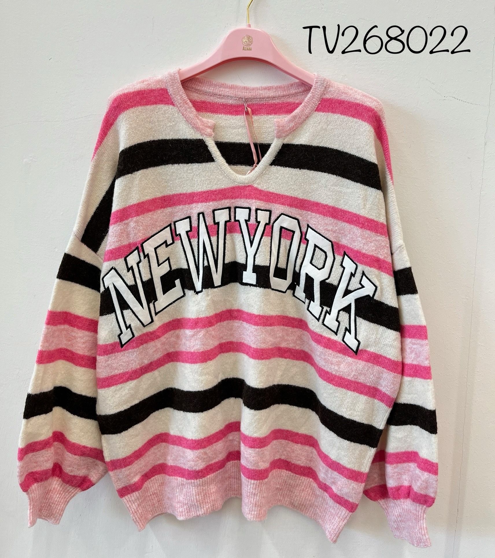 Oversize Sweater with Logo