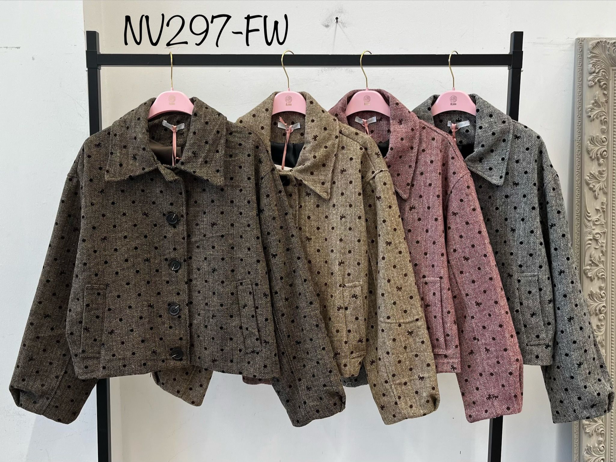 Shirt-Style Jacket with Pockets